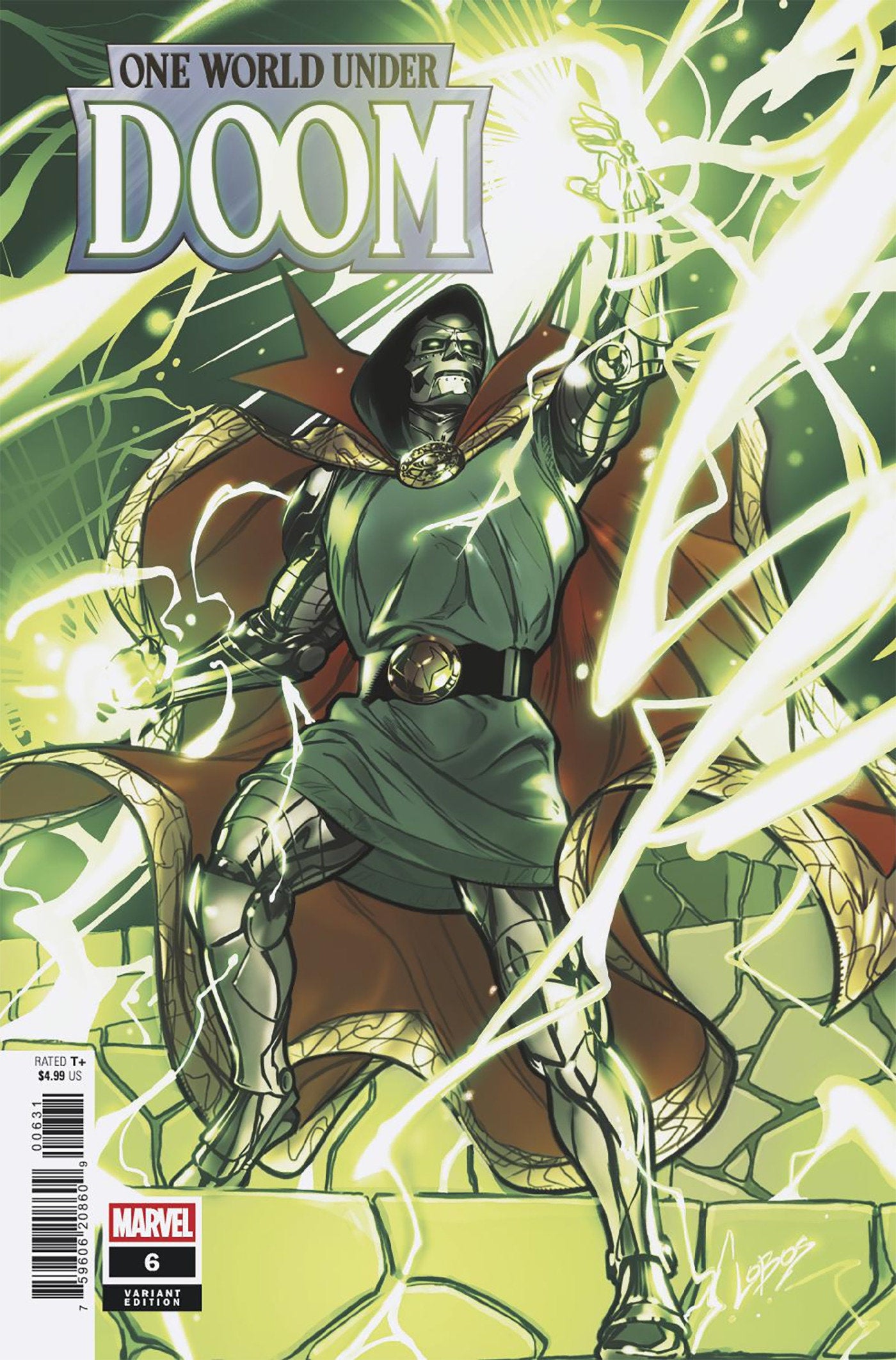 One World Under Doom #06 (Pablo Villalobos Variant)