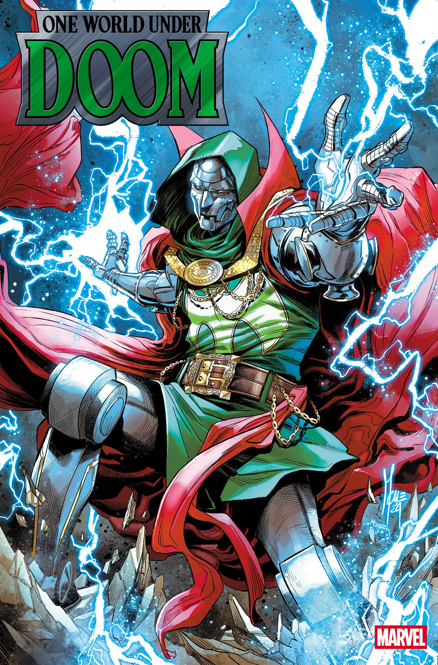 One World Under Doom #06 (Marco Checchetto Foil Variant)
