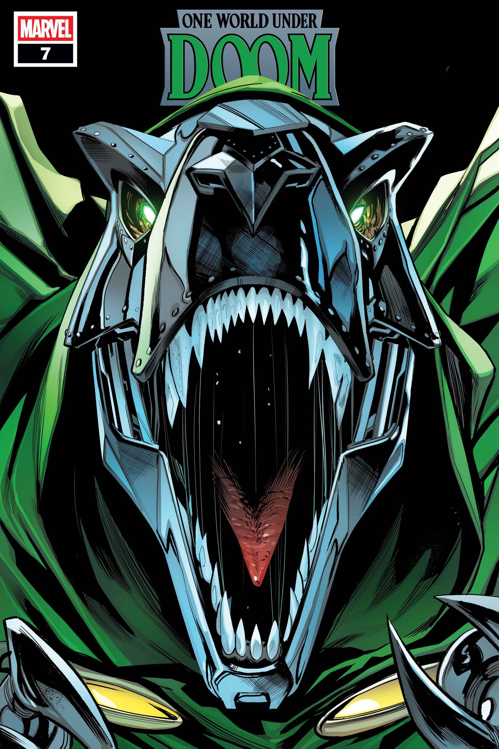 One World Under Doom #07 (Geoff Shaw Doomasaur Variant)