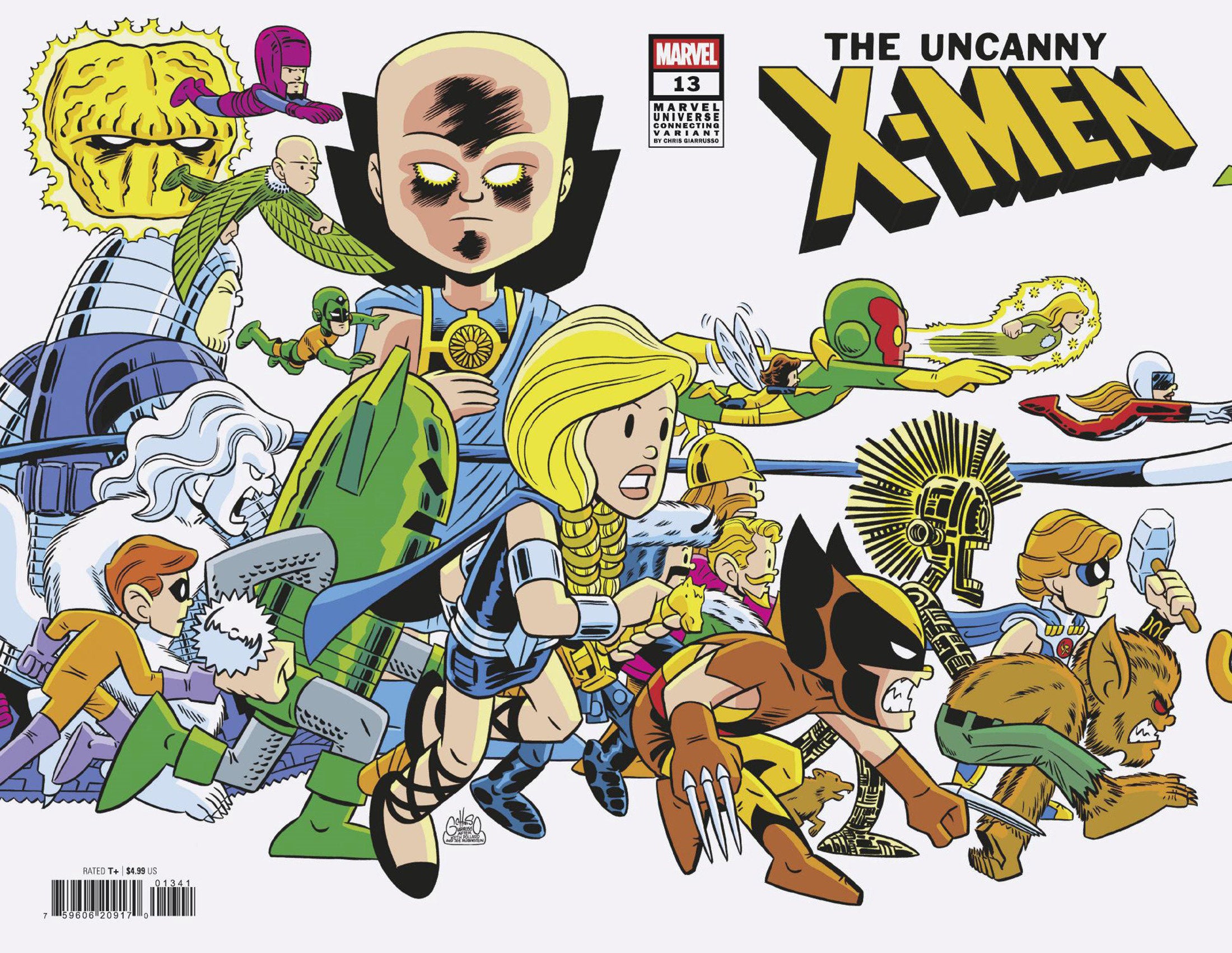 Uncanny X-Men [2024] #13 (Chris Giarrusso Marvel Universe Connecting Wrap)