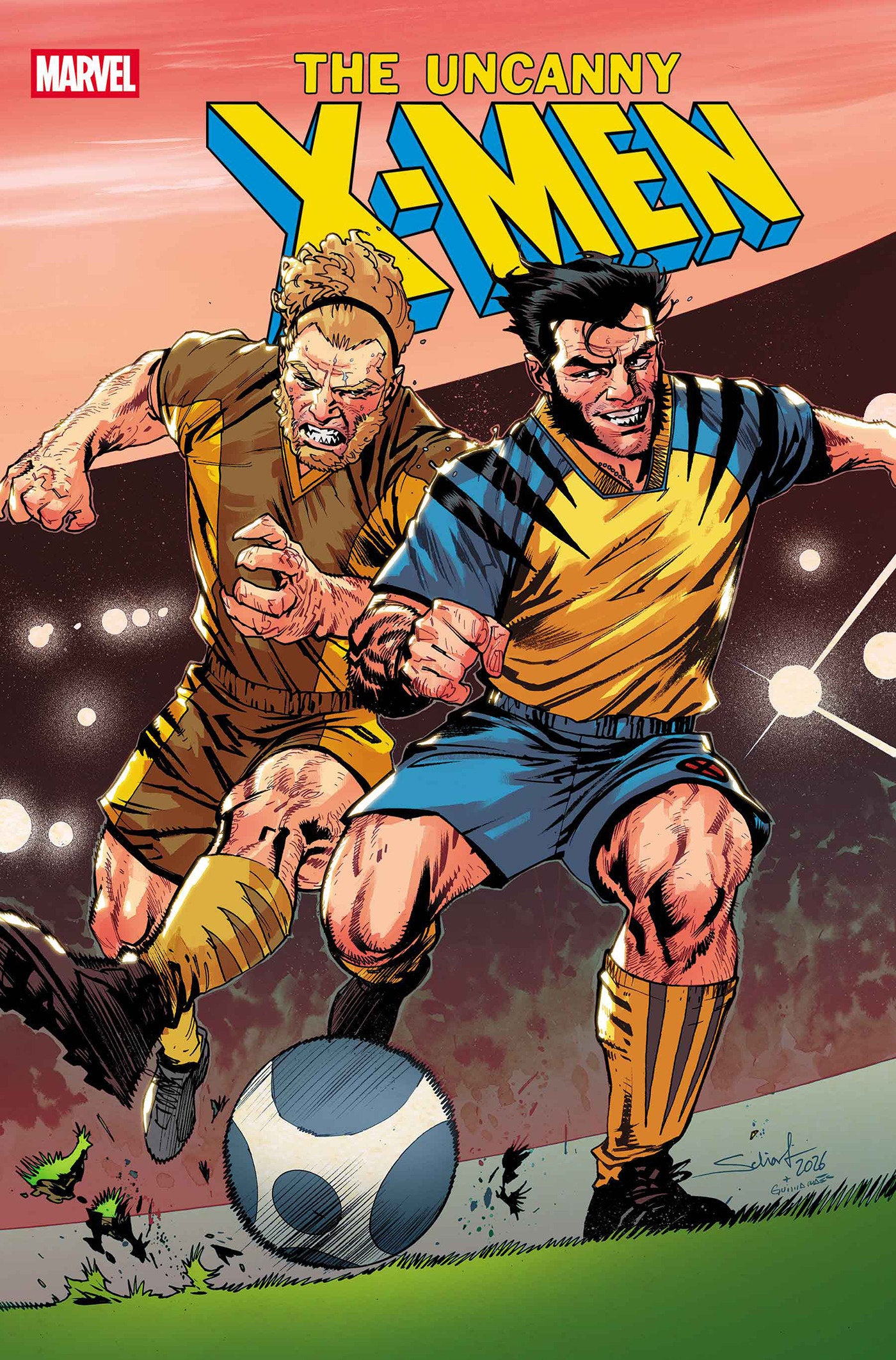 Uncanny X-Men [2024] #29 (Jonas Scharf Marvel Soccer Variant)