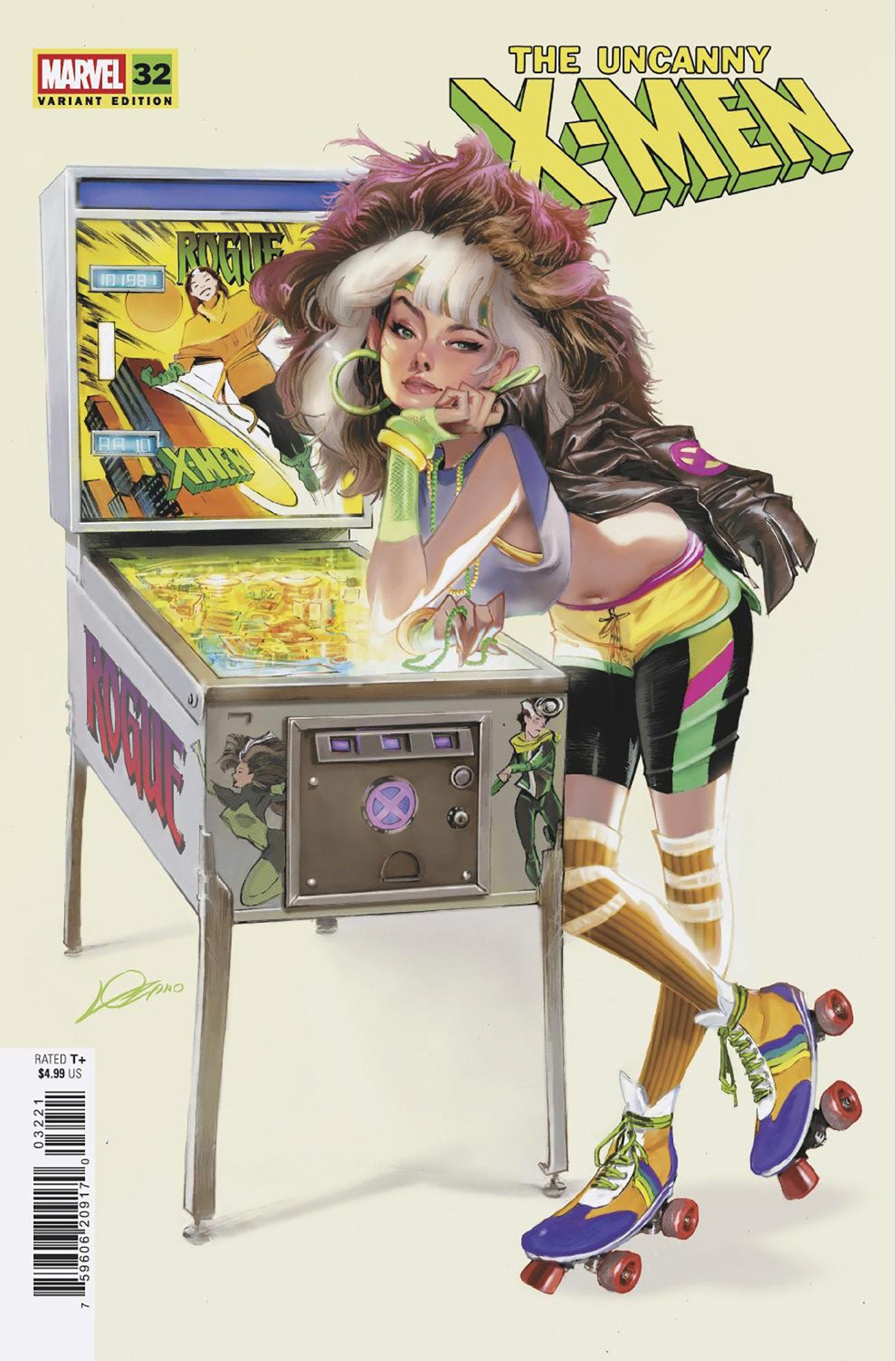 Uncanny X-Men [2024] #32 (Alexander Lozano '80s Rogue Variant)