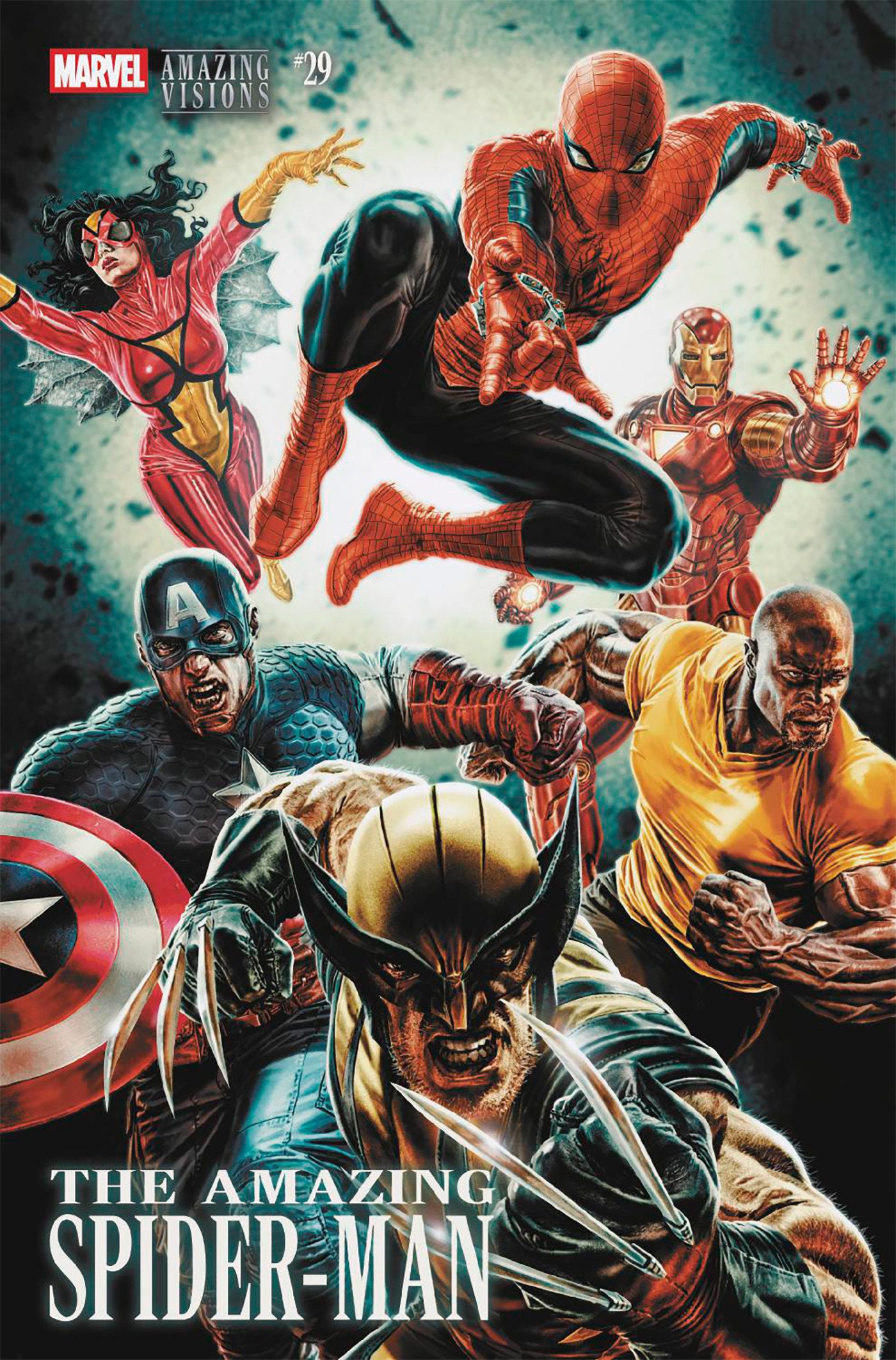 Amazing Spider-Man [2025] #29 (Lee Bermejo Amazing Visions Variant)