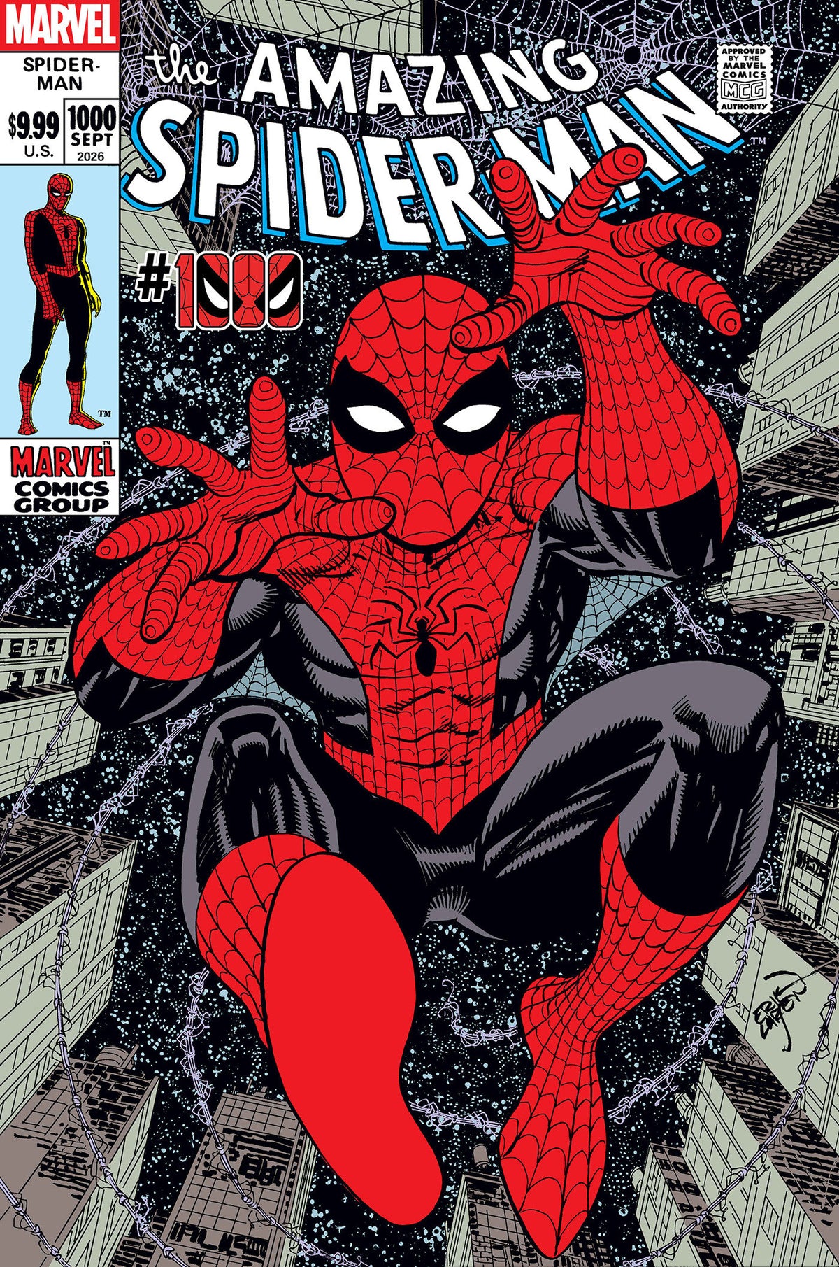 Amazing Spider-Man #1000 (1:25 Erik Larsen Variant)