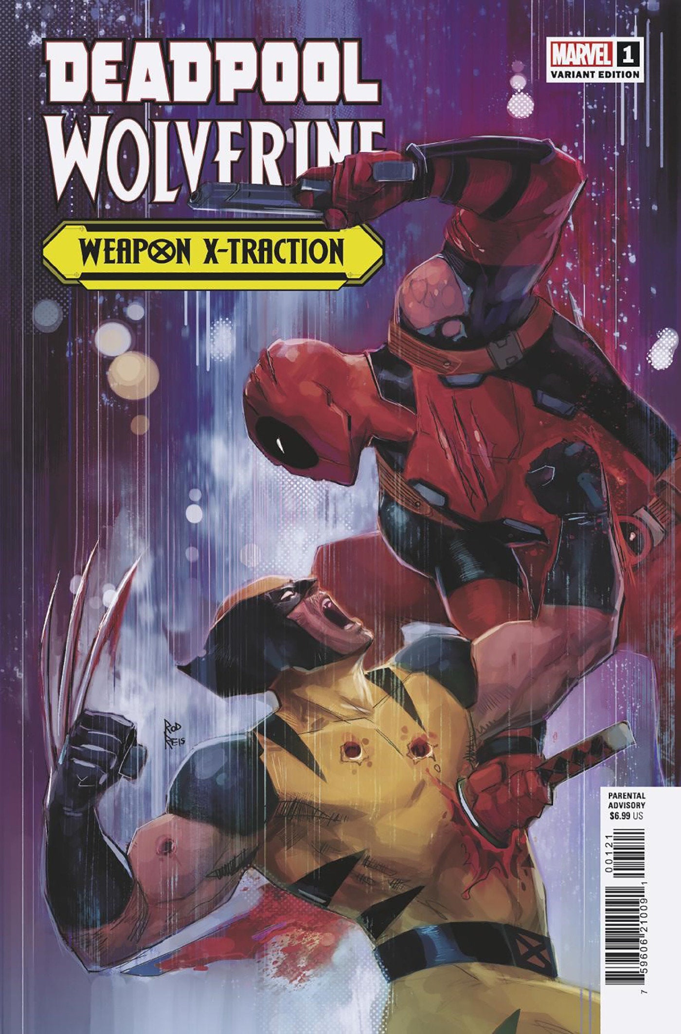 Deadpool Wolverine Weapon X-Traction #1 Rod Reis Variant