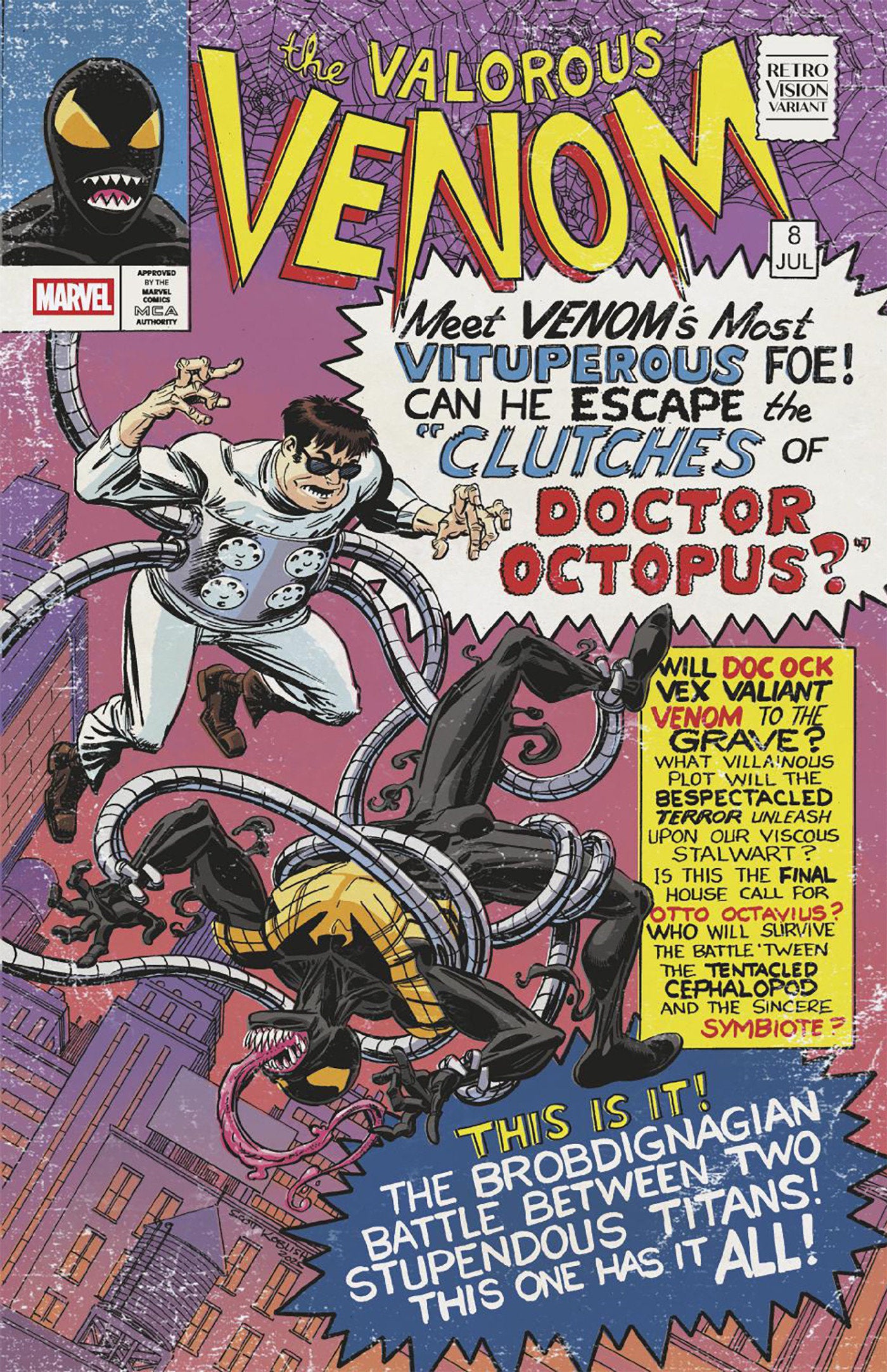 All-New Venom #08 (Scott Koblish Retrovision Variant)