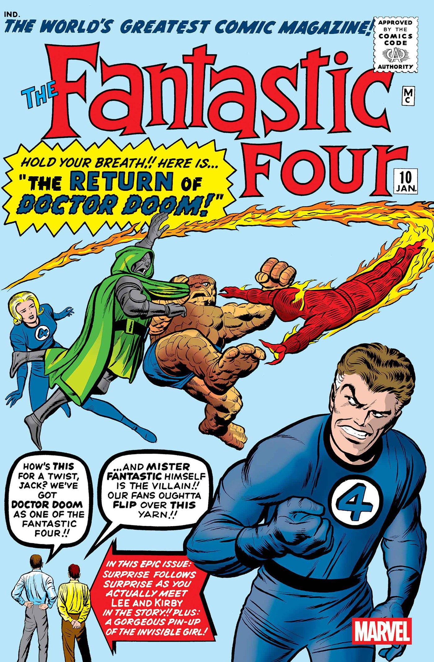 Fantastic Four #10 [Facsimile Edition]
