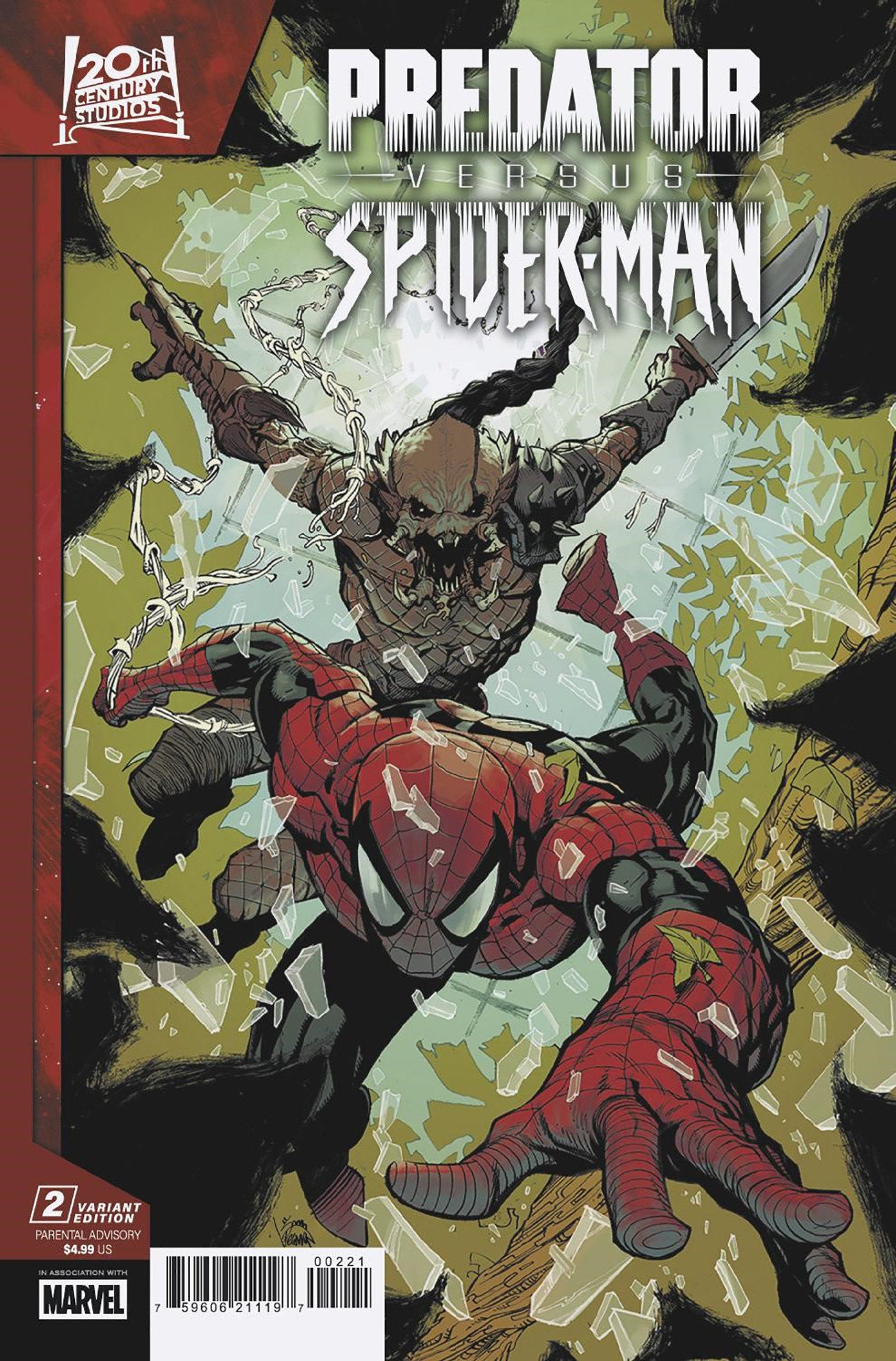 Predator vs. Spider-Man #02 (of 4) (Stegman)