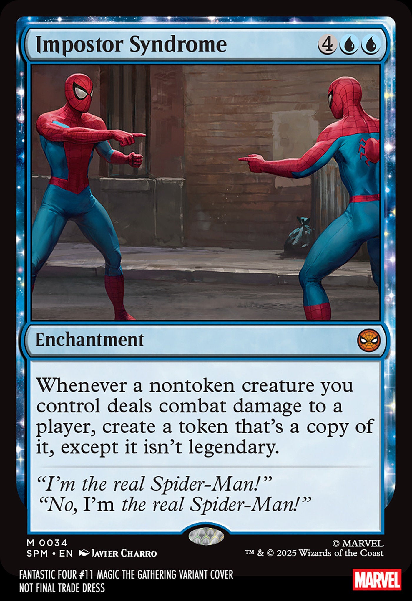 Fantastic Four [2025] #11 (Javier Charro Magic: The Gathering Variant)