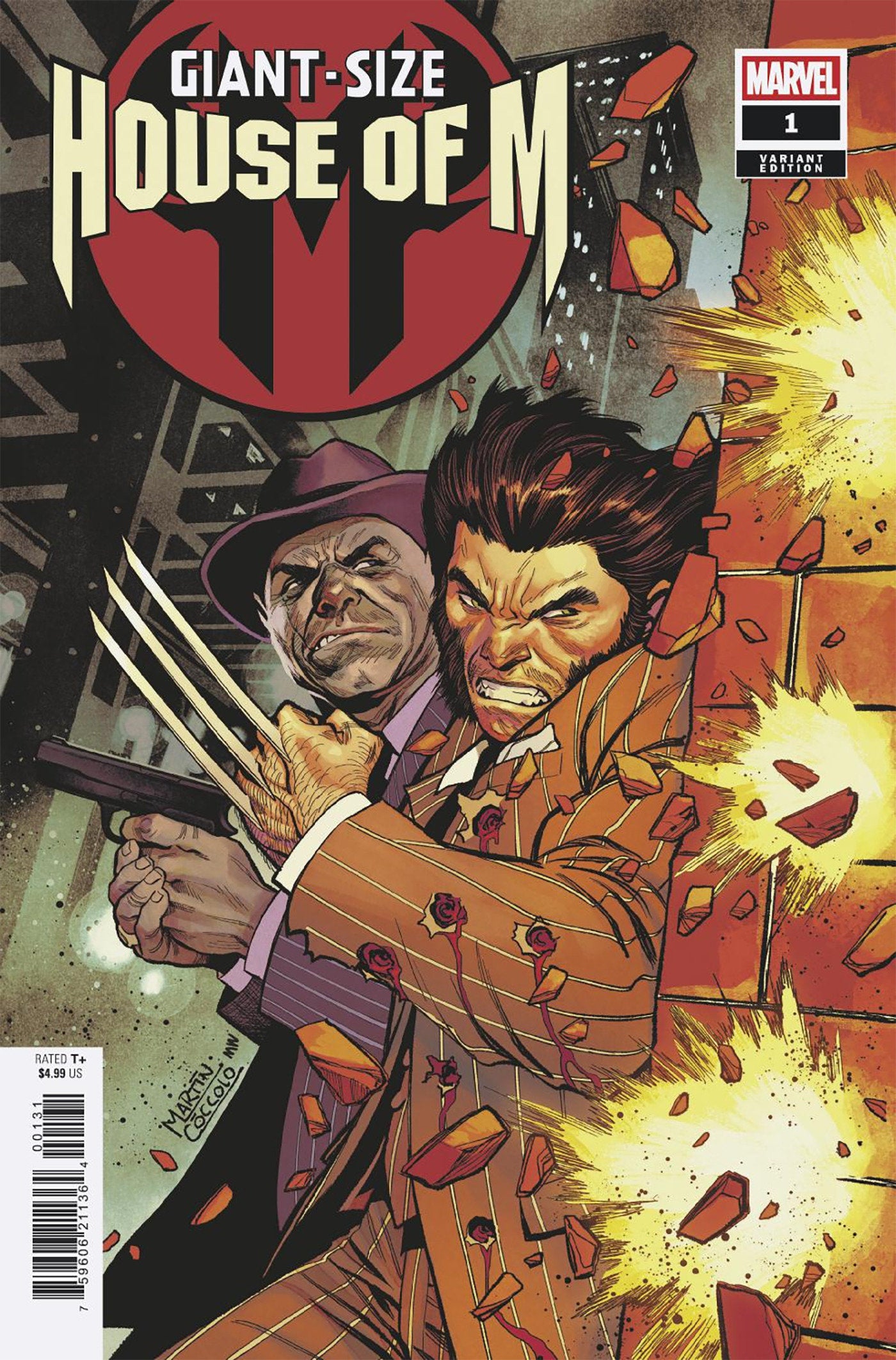 Giant-Size House Of M #1 (Martin Coccolo Spoiler Variant)