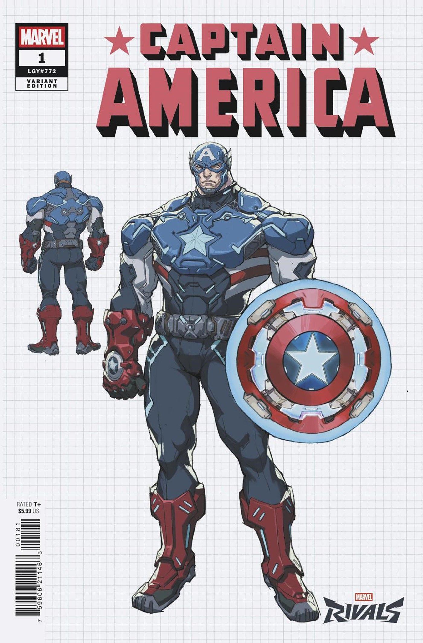 Captain America [2025] #1 (Marvel Rivals Variant)