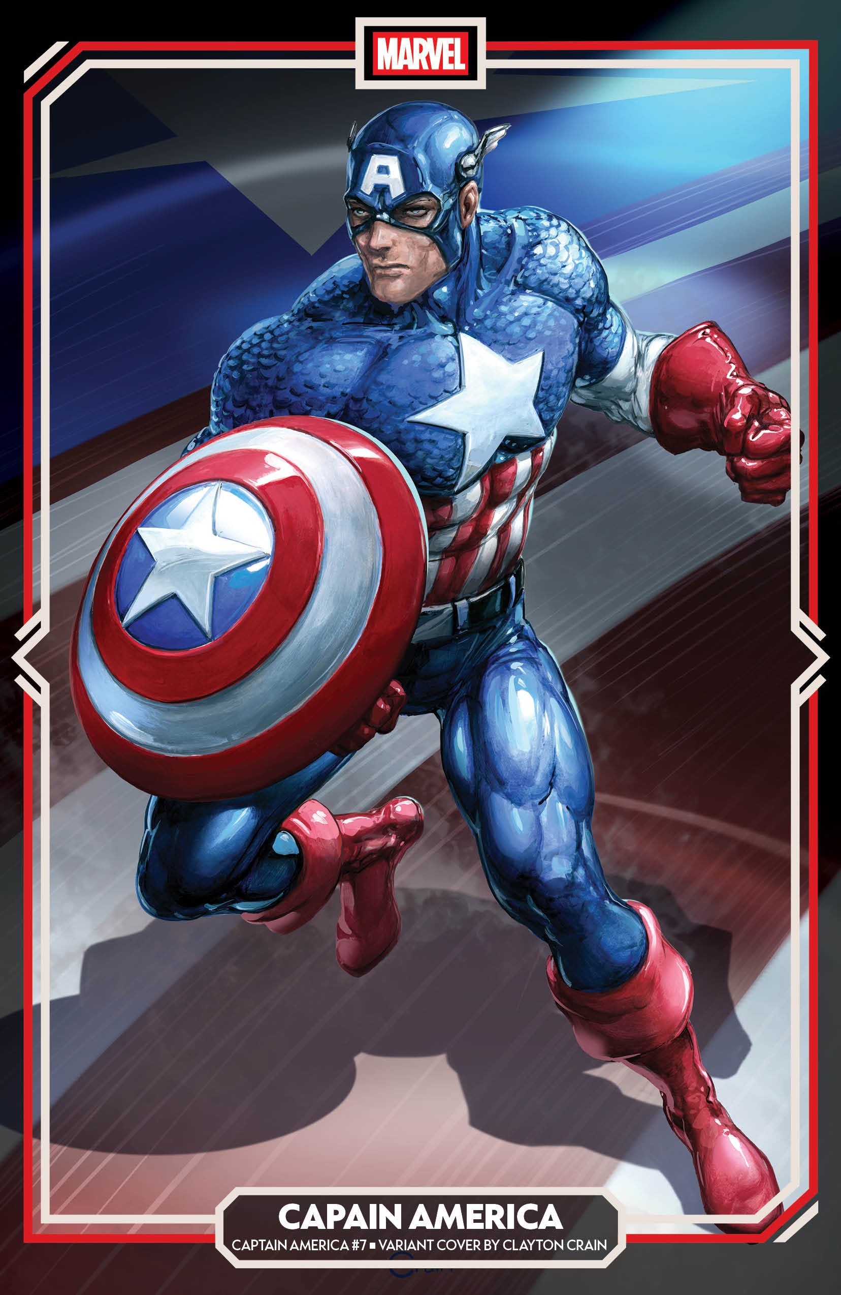 Captain America [2025] #07 (Clayton Crain Variant)
