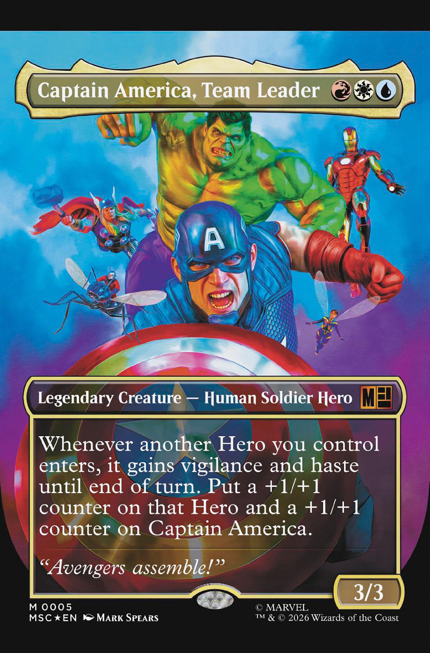 Captain America [2025] #12 (Classified Artist Magic: The Gathering Variant) [Arm]