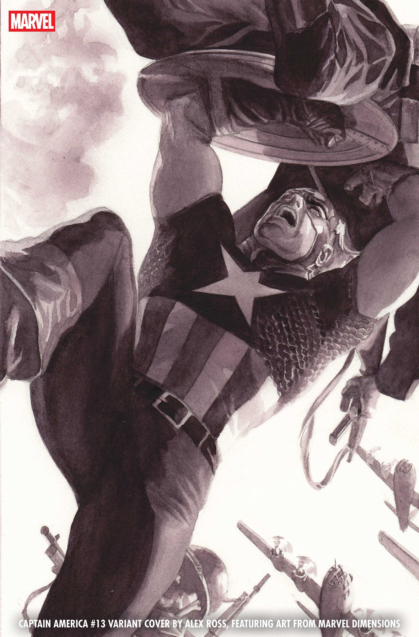 Captain America [2025] #13 (Alex Ross Marvel Dimensions Variant) [Arm]