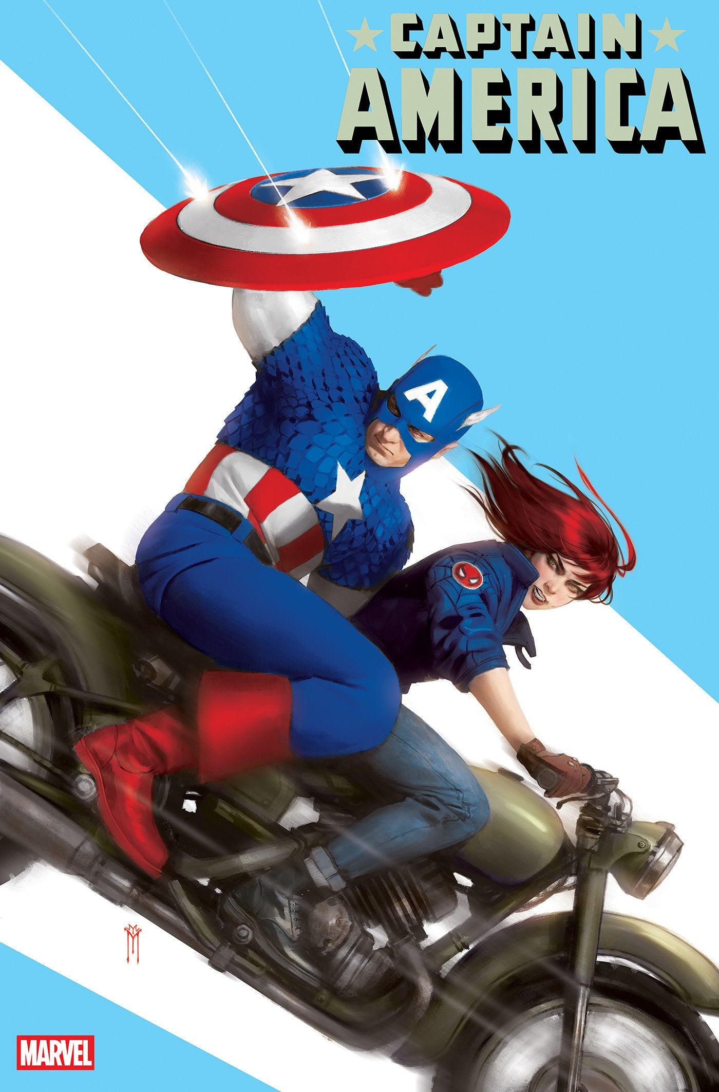 Captain America [2025] #14 (Miguel Mercado Mary Jane Watson Variant) [Arm]