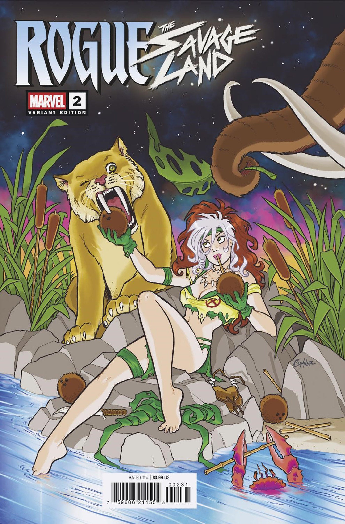 Rogue: The Savage Land #2 (of 5) (Amanda Conner Variant)