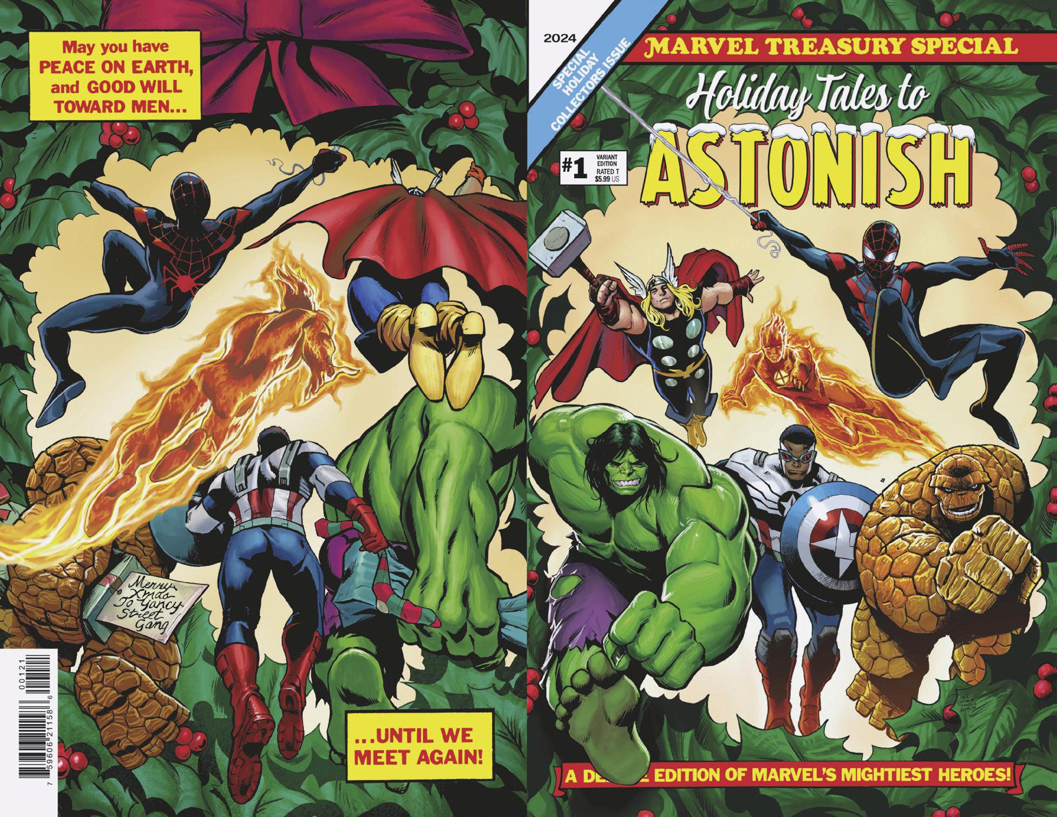 Marvel Holiday Tales To Astonish #1 (Wraparound Homage Variant)