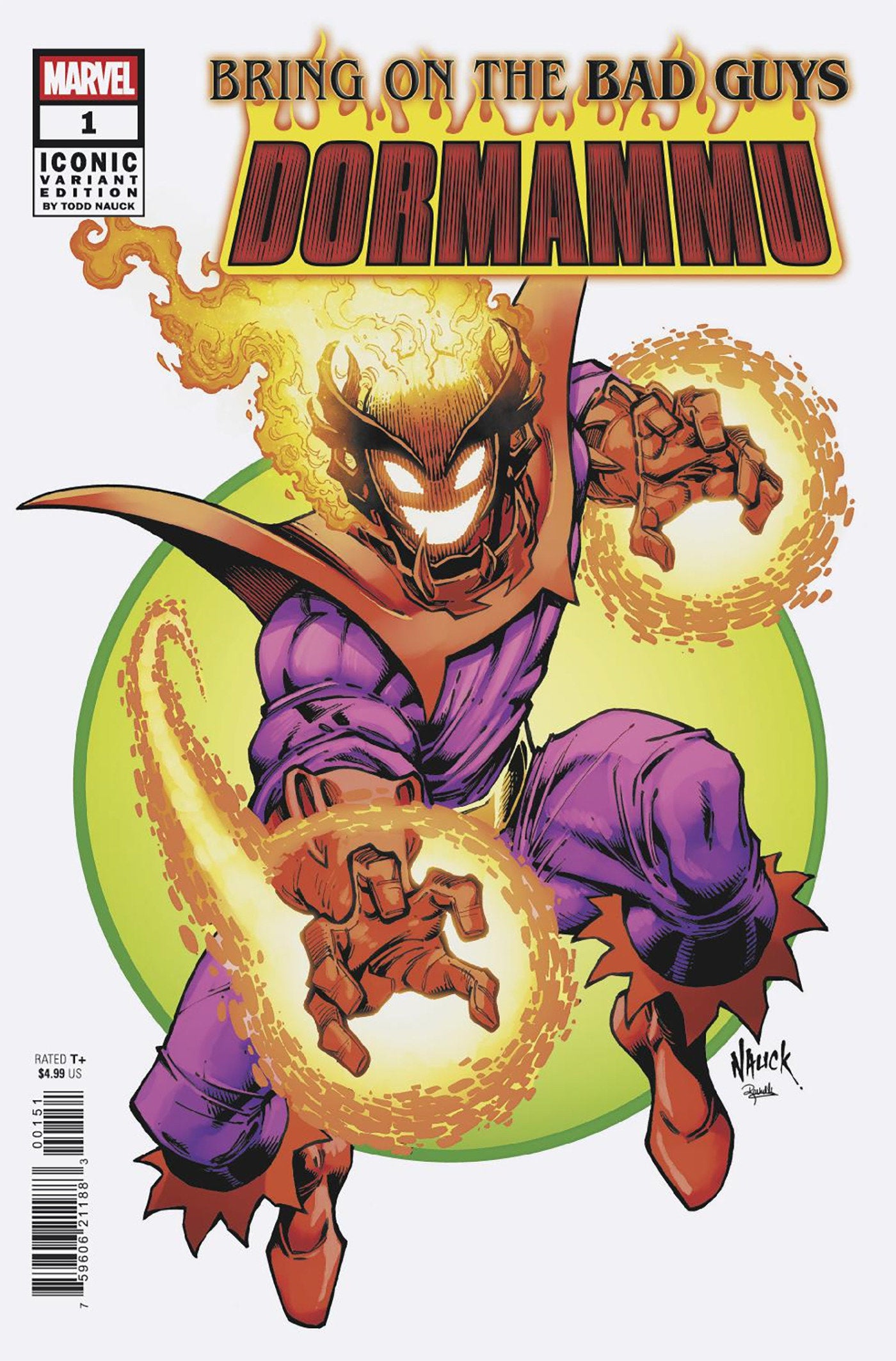 Bring On The Bad Guys: Dormammu #1 (Todd Nauck Iconic Variant)