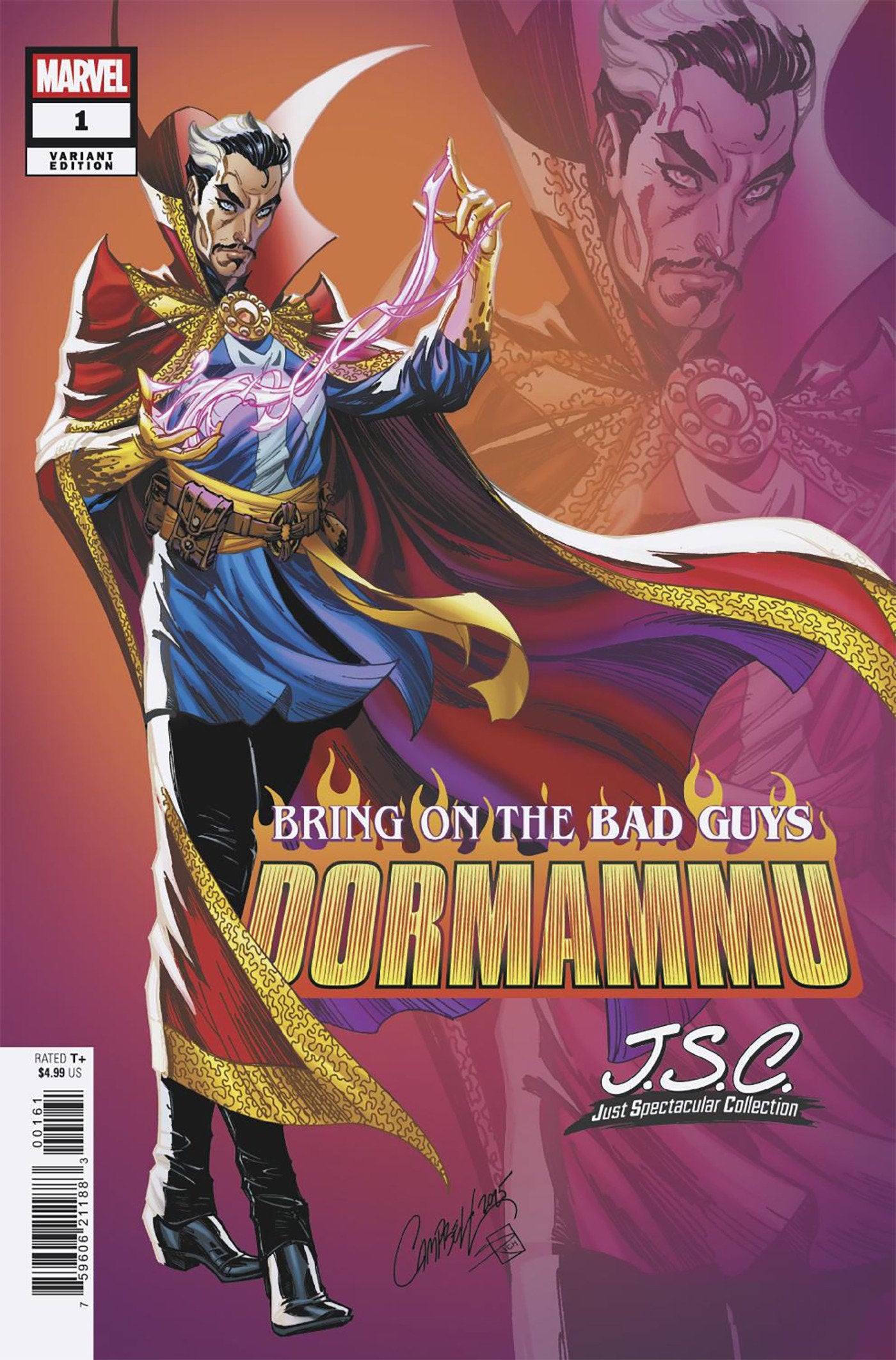 Bring On The Bad Guys: Dormammu #1 (J. Scott Campbell Just Spectacular Variant)