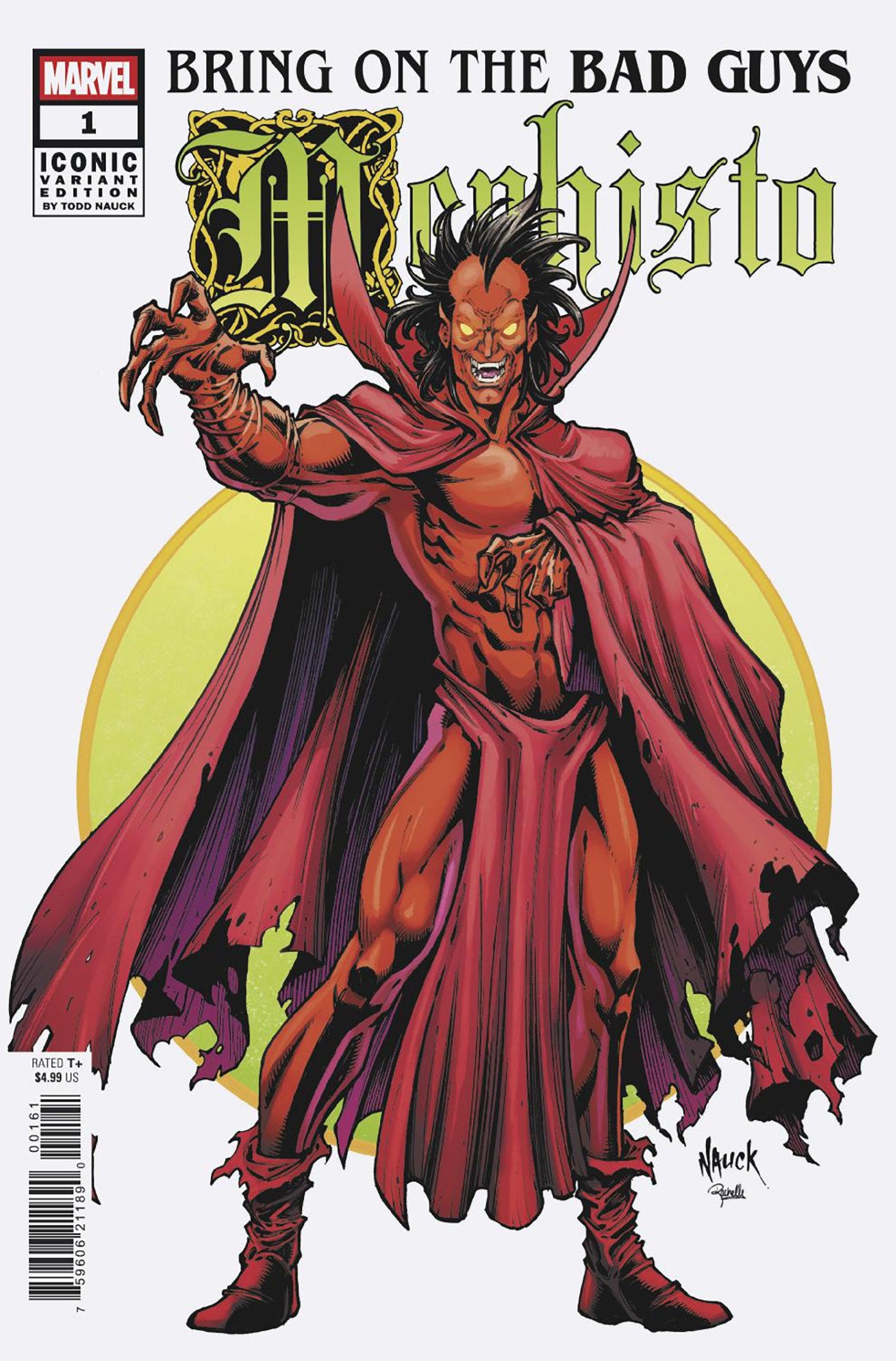 Bring On The Bad Guys: Mephisto #1 (Todd Nauck Iconic Variant)