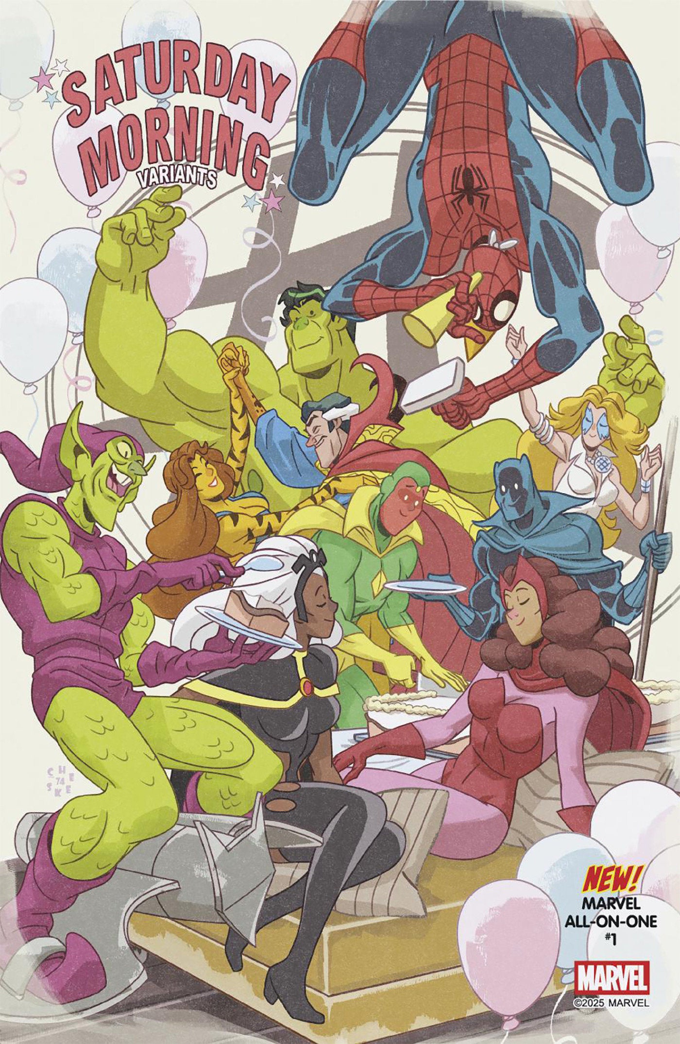 Marvel All-On-One #1 (Sean Galloway Saturday Morning Variant)