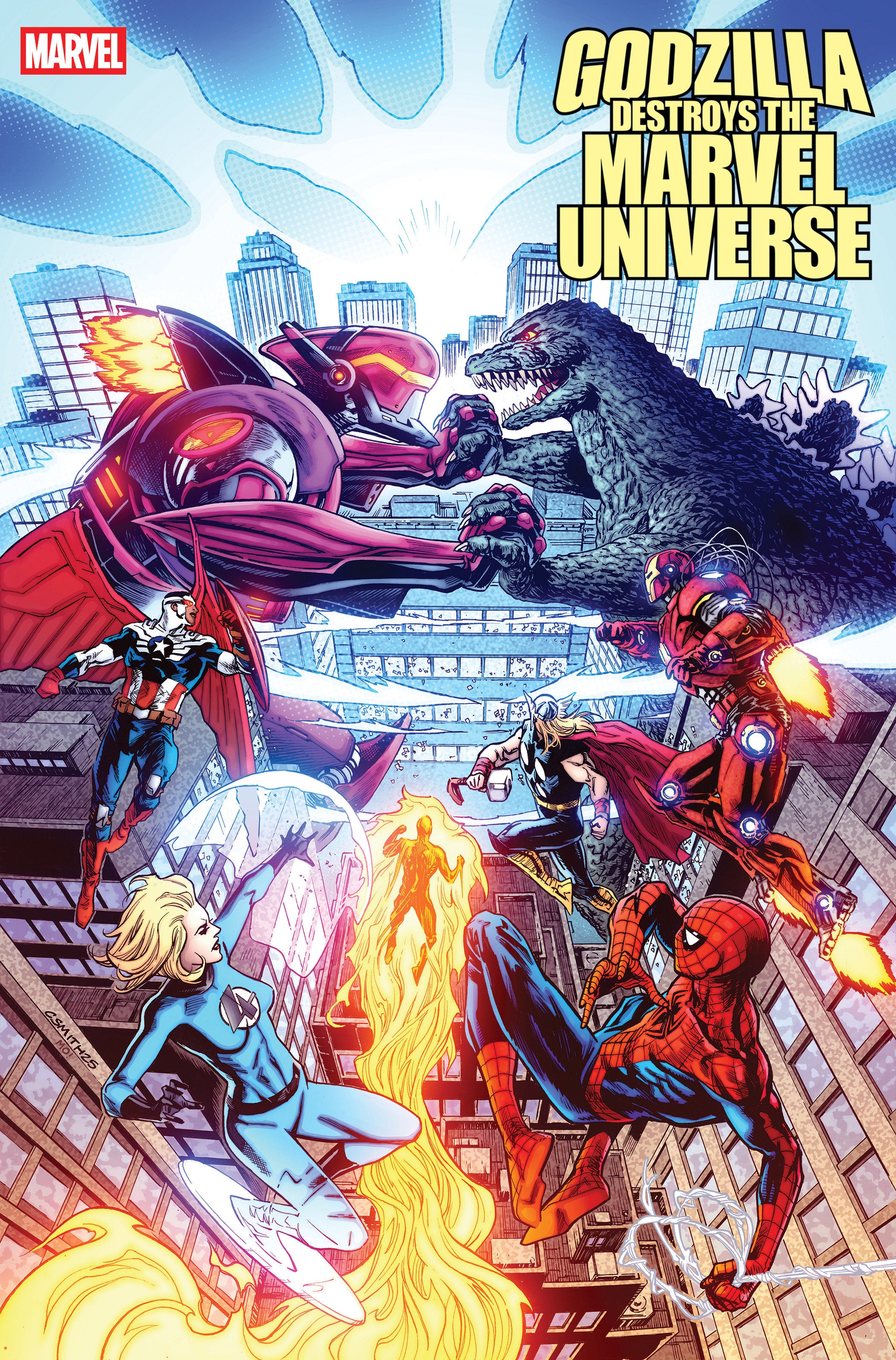 Godzilla Destroys The Marvel Universe #05 (Cory Smith Variant)