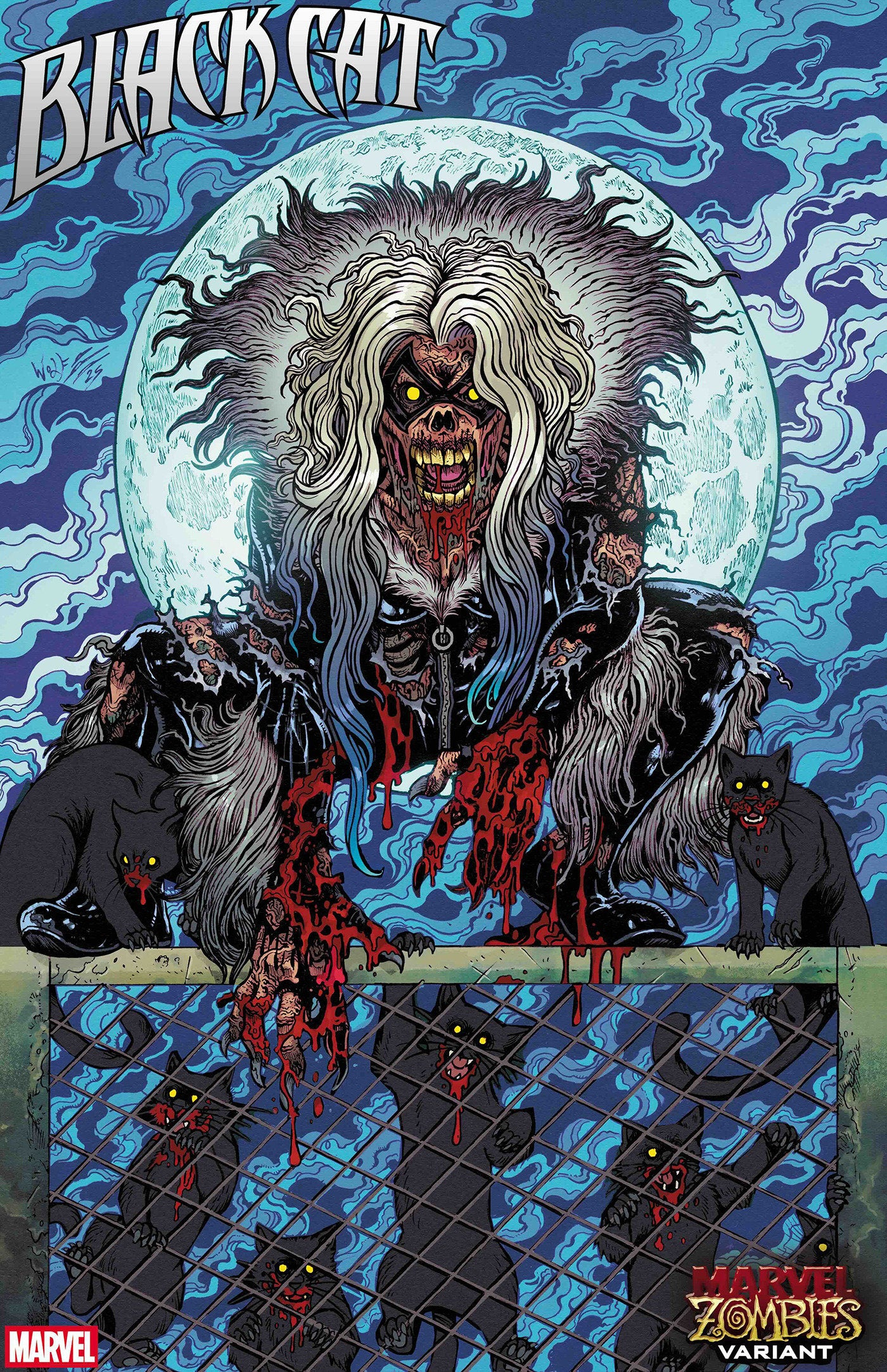 Black Cat [2025] #3 (Maria Wolf Marvel Zombies Variant)