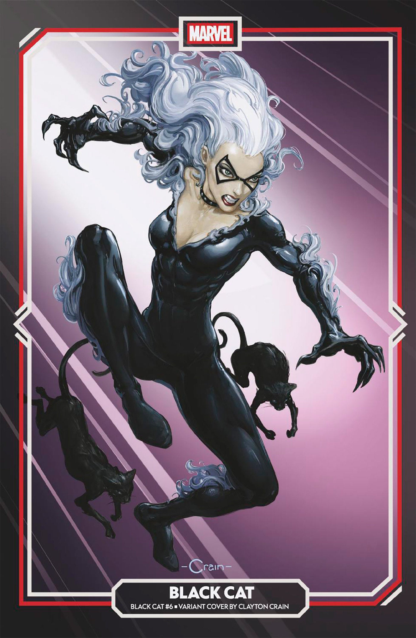 Black Cat [2025] #06 (Clayton Crain Variant)