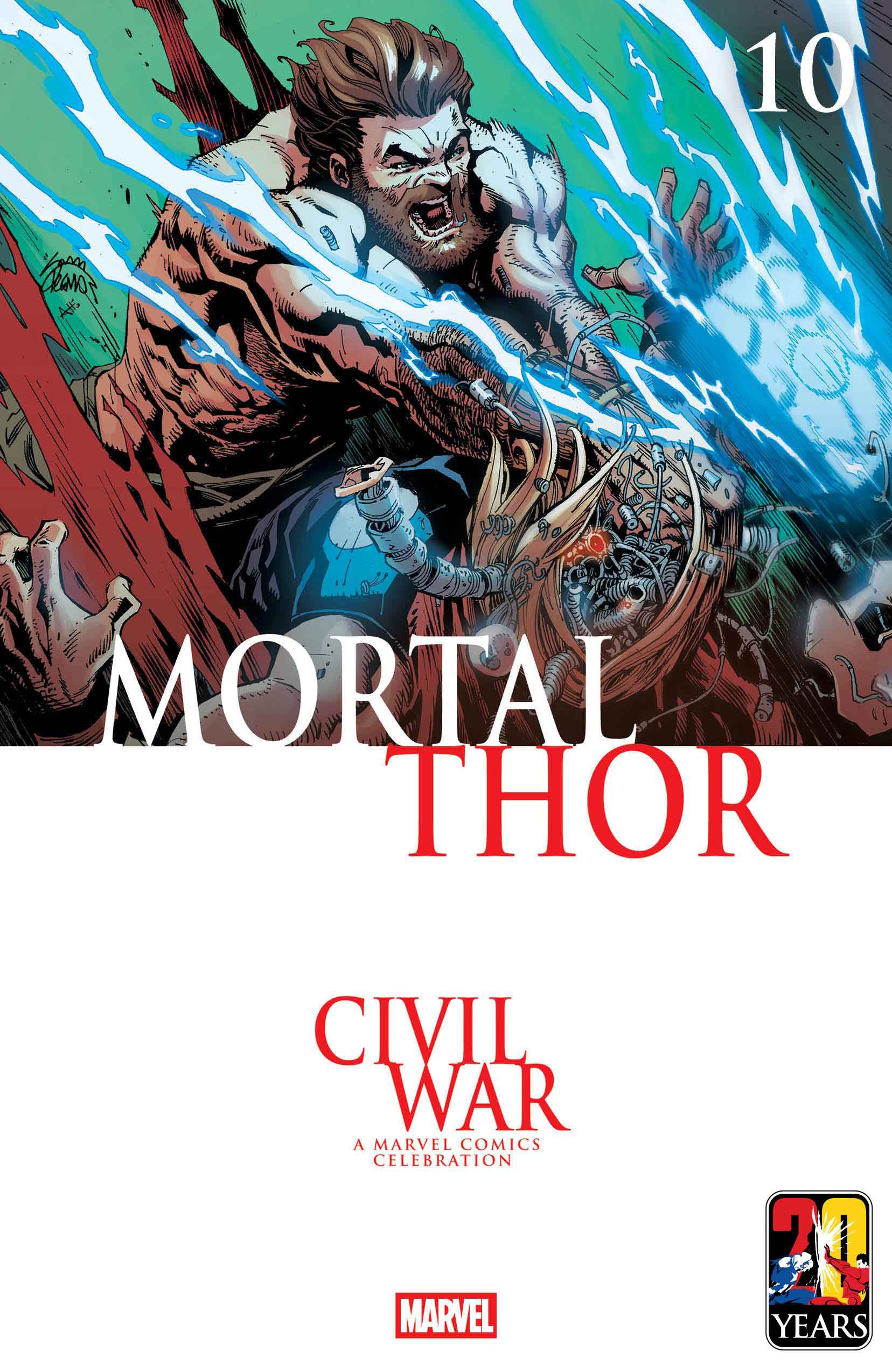 Mortal Thor [2025] #10 (Ryan Stegman Civil War Celebration Variant)