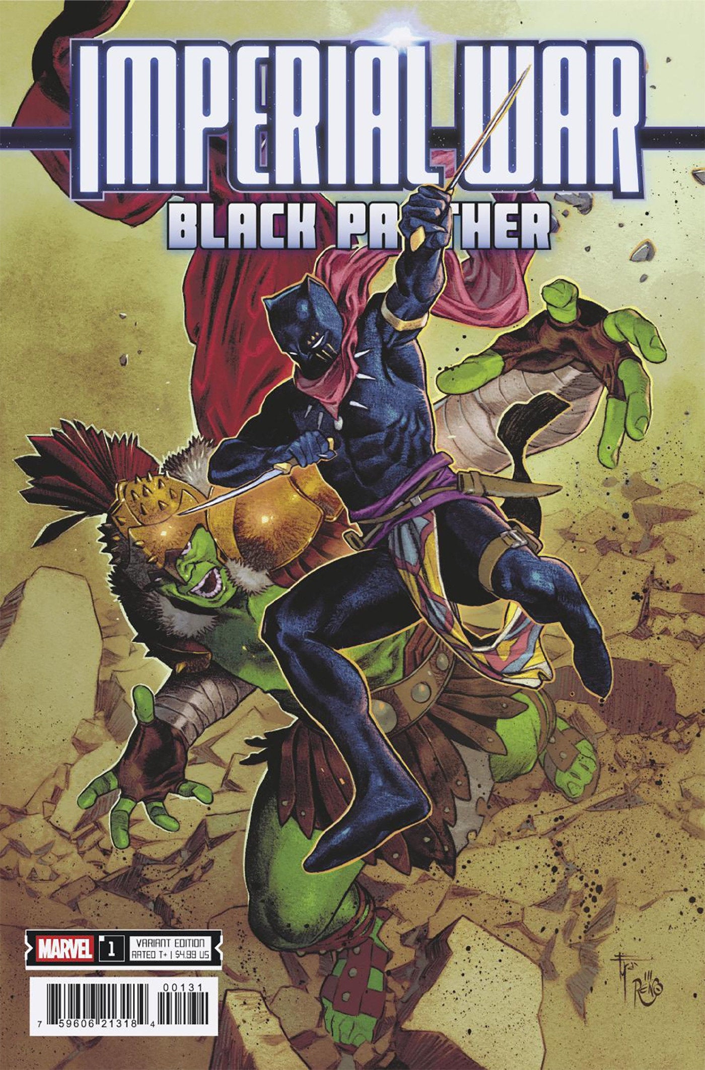 Imperial War: Black Panther #1 (Francesco Mobili Variant)