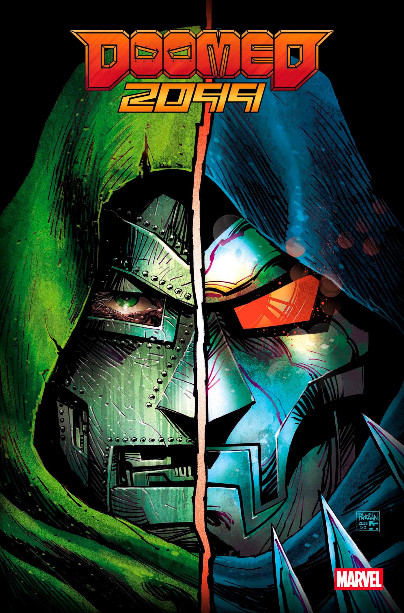 Doomed 2099 #1 (Dan Panosian Doomed Mask Foil Variant)