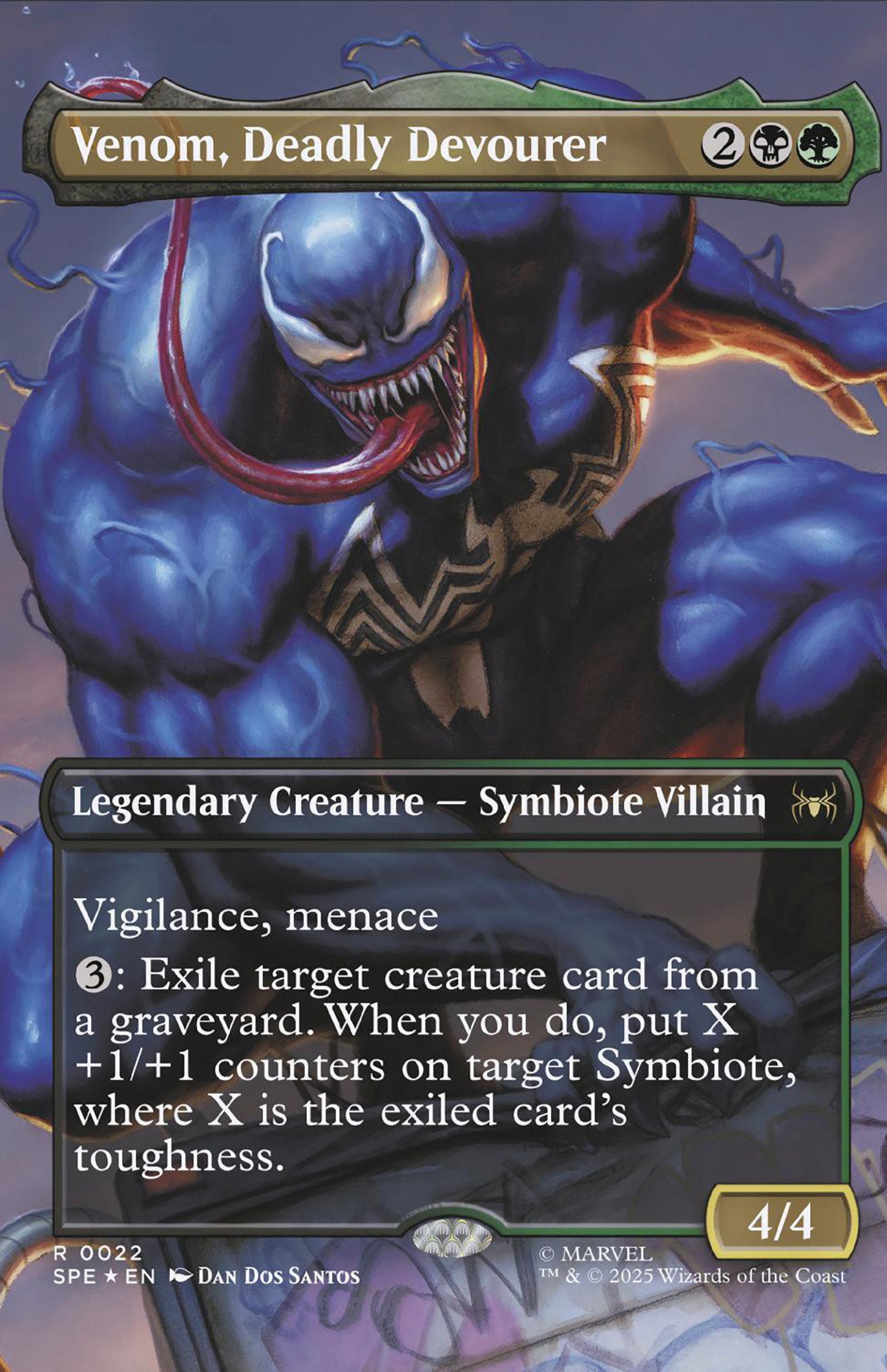 Venom #258 (Dan Dos Santos Magic: The Gathering Variant)