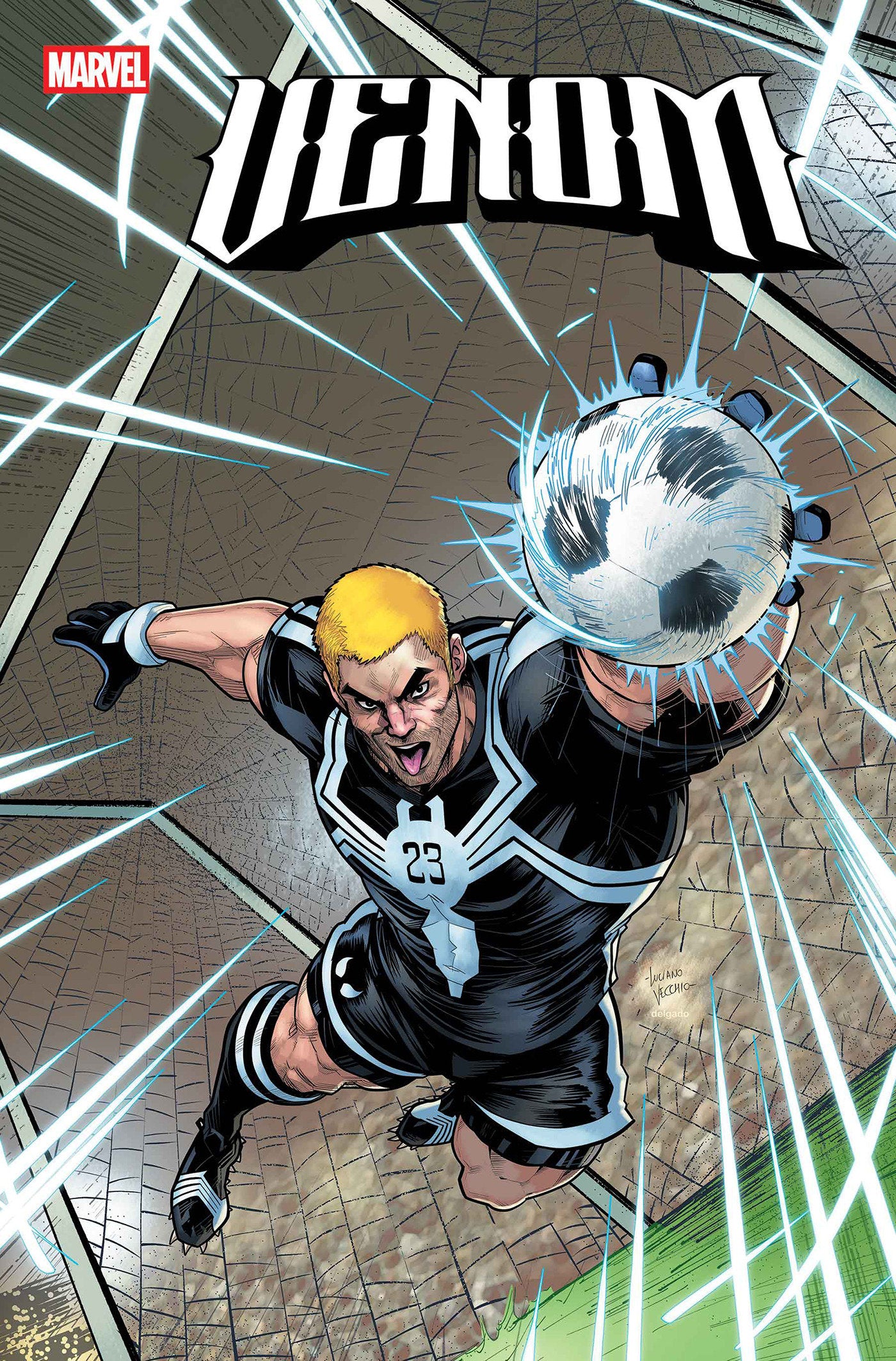 Venom #259 (Luciano Vecchio Marvel Soccer Variant)