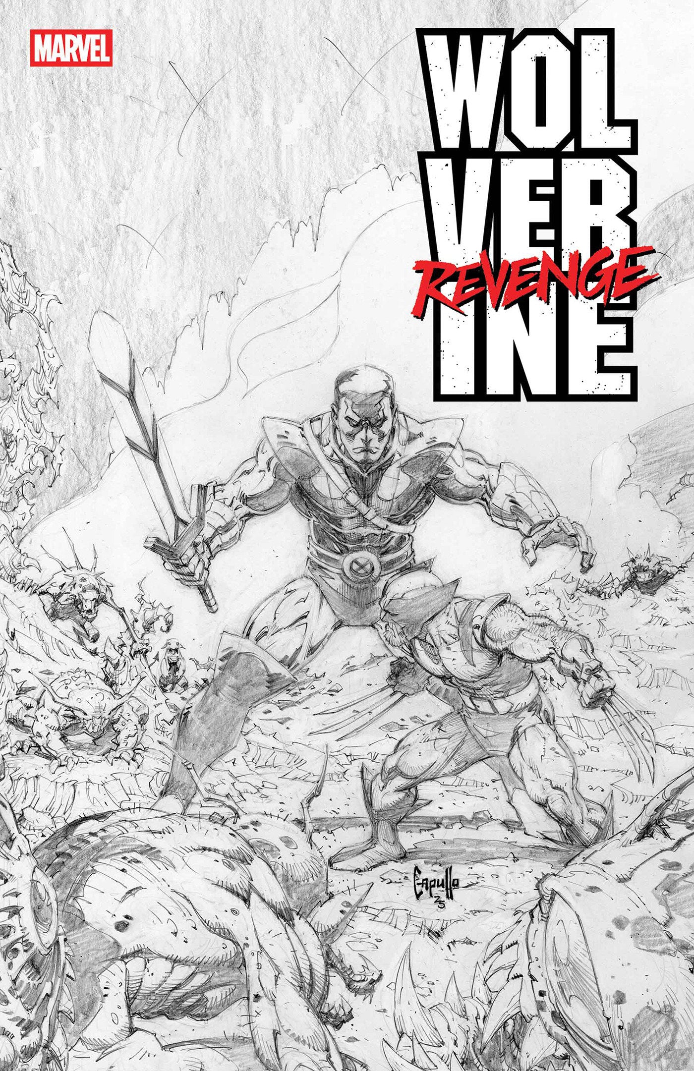 Wolverine: Revenge Red Band: Raw Black & White Edition #05 [Polybagged]