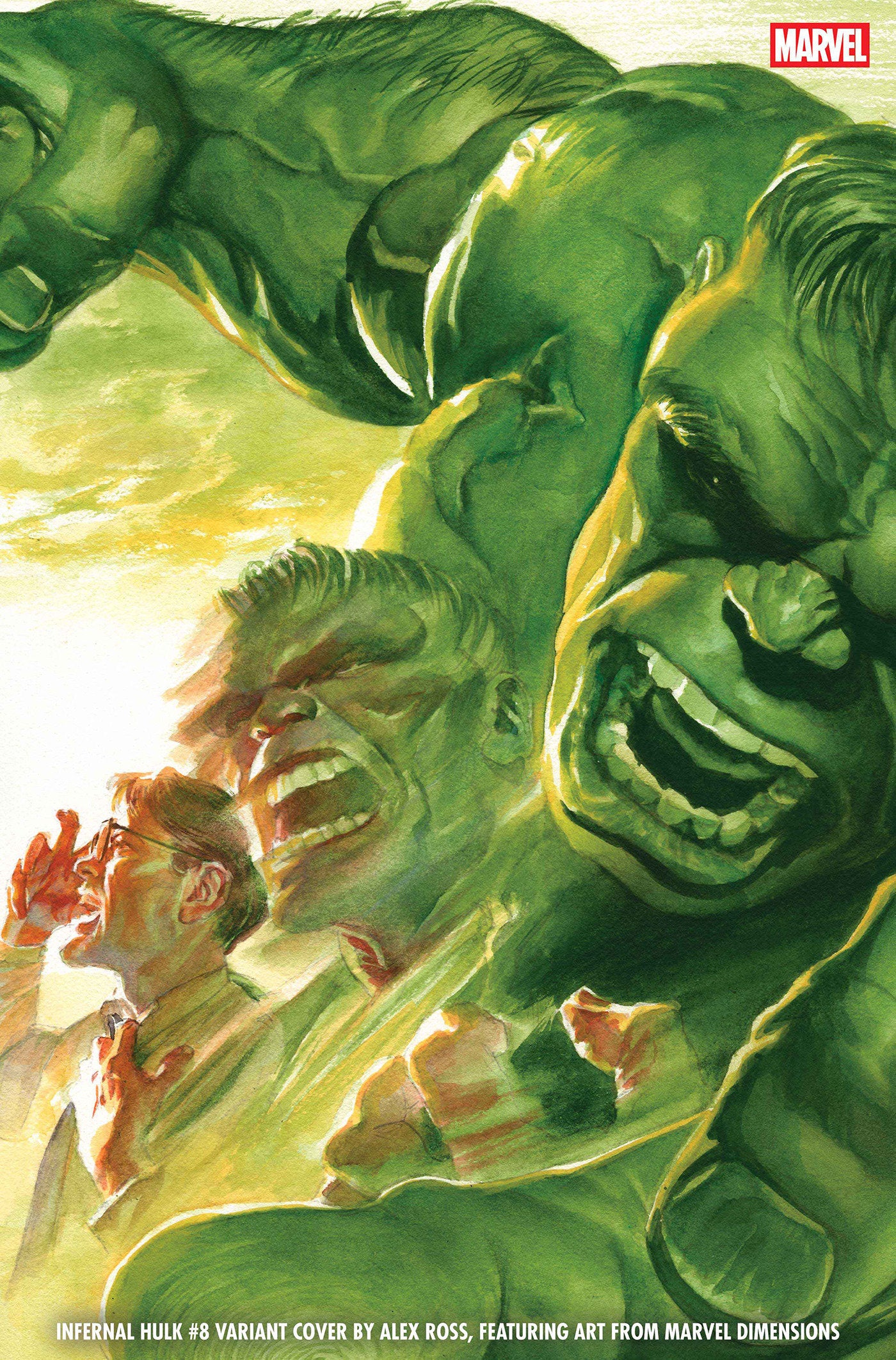 Infernal Hulk #08 (Alex Ross Marvel Dimensions Variant)