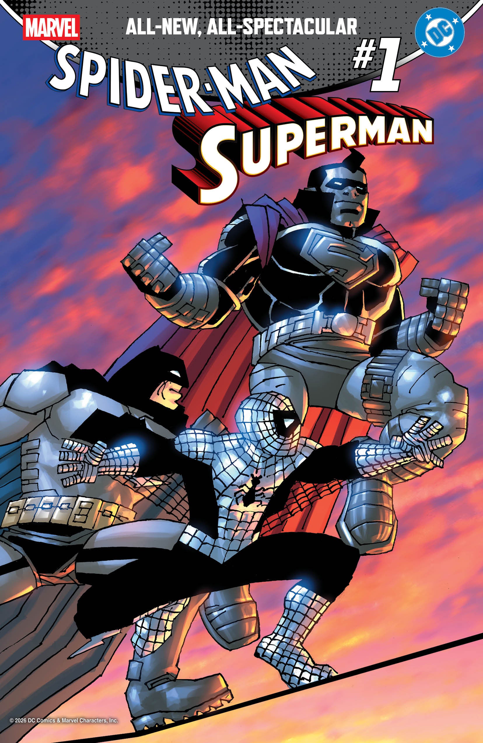 Marvel/DC: Spider-Man/Superman #01 (Frank Miller Variant)
