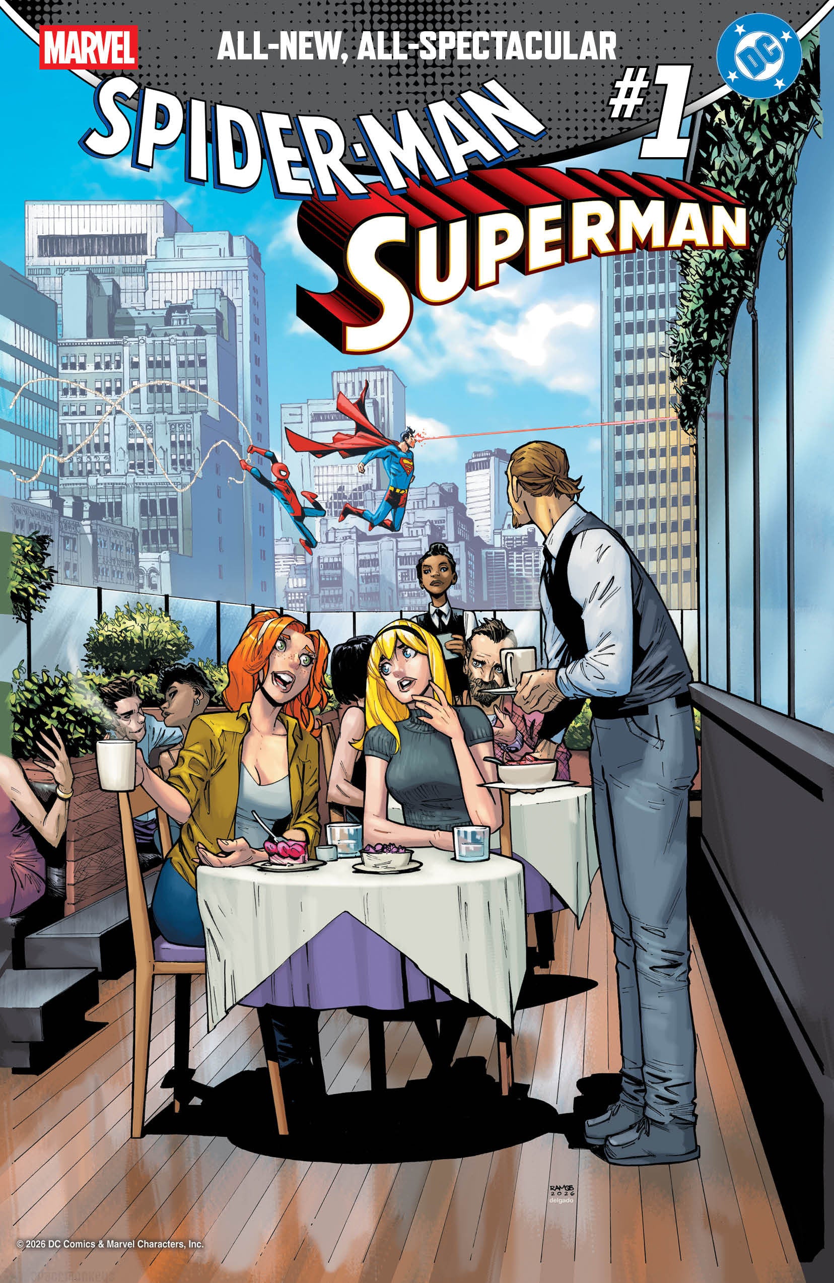 Marvel/DC: Spider-Man/Superman #01 (Humberto Ramos Variant)