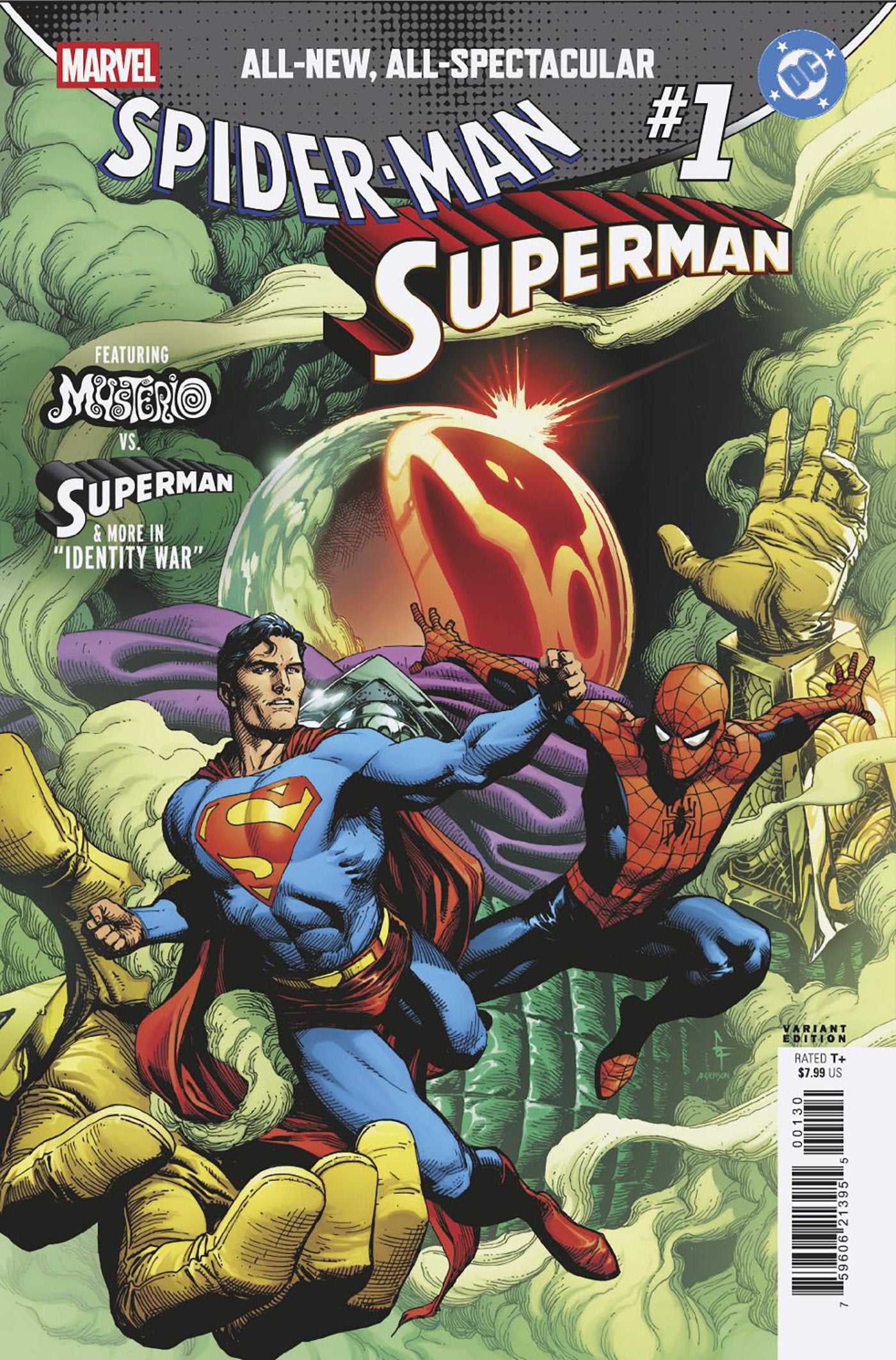 Marvel/DC: Spider-Man/Superman #01 (Gary Frank Variant)