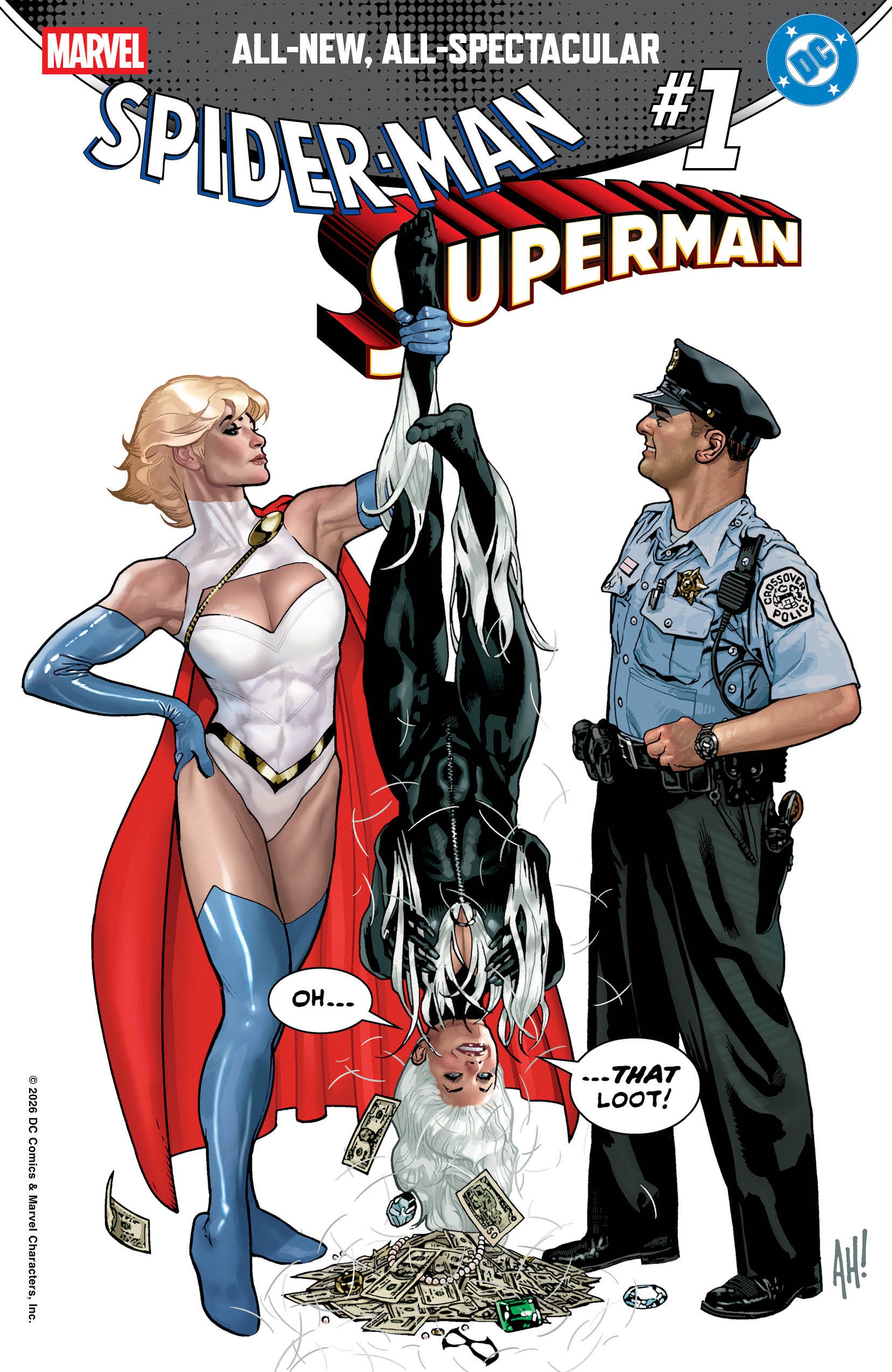 Marvel/DC: Spider-Man/Superman #01 (Adam Hughes Variant)