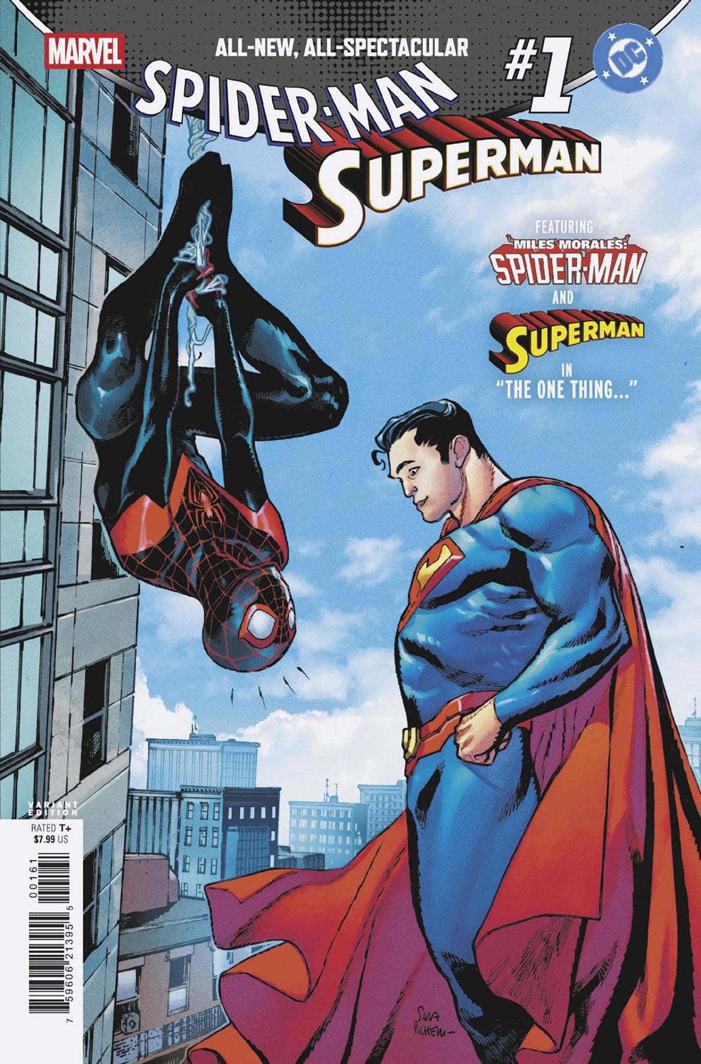 Marvel/DC: Spider-Man/Superman #01 (Sara Pichelli Variant)