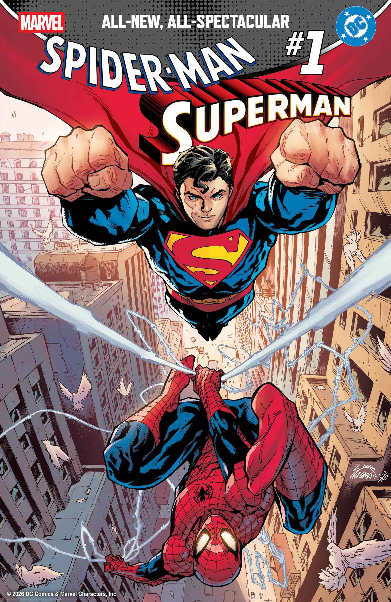 Marvel/DC: Spider-Man/Superman #01 (Ryan Stegman Variant)