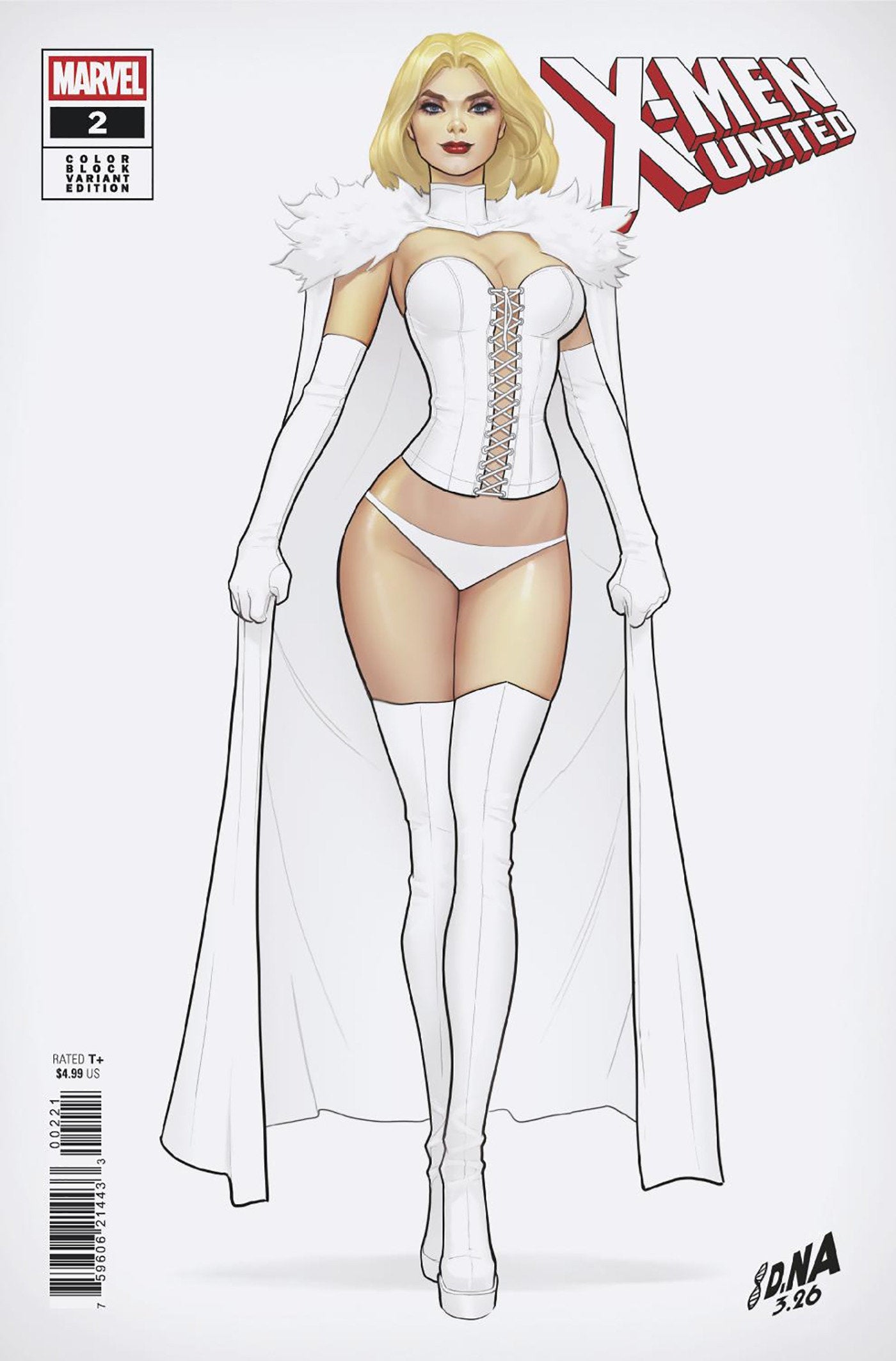 X-Men United #02 (David Nakayama Color Block White Variant)