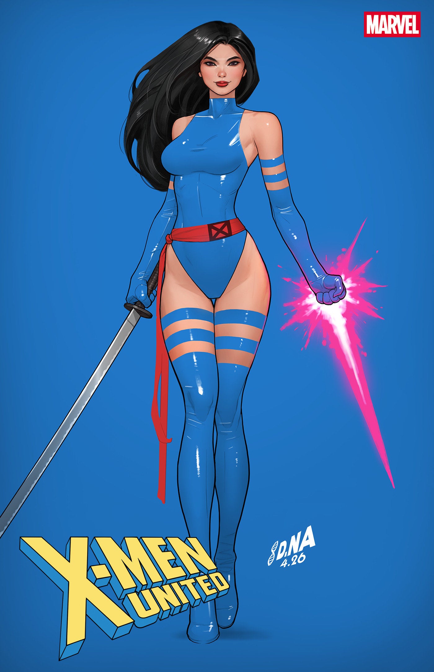 X-Men United #05 (David Nakayama Color Block Blue Variant)