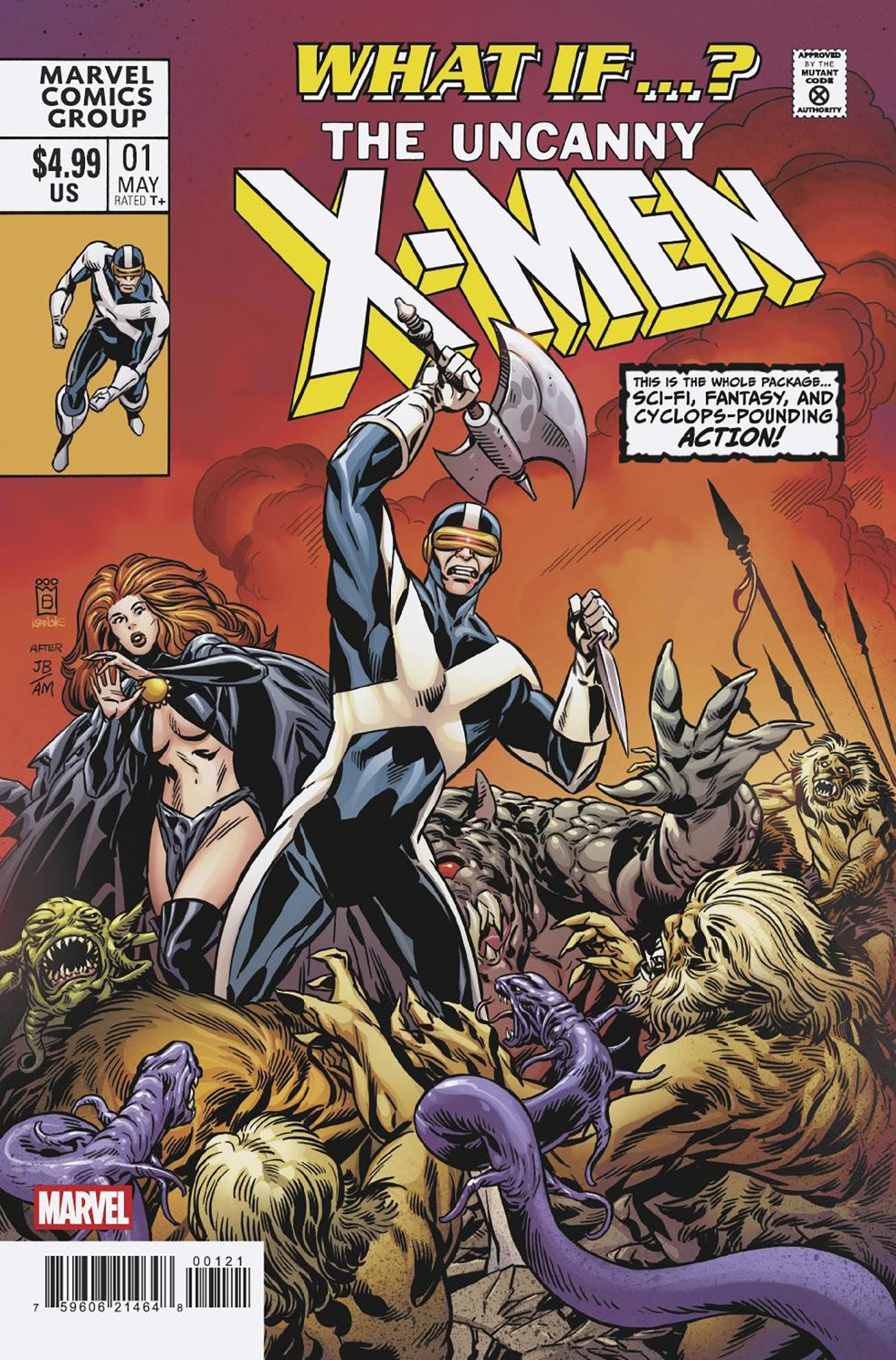What If...? Uncanny X-Men #01 (Mark Buckingham Homage Variant)