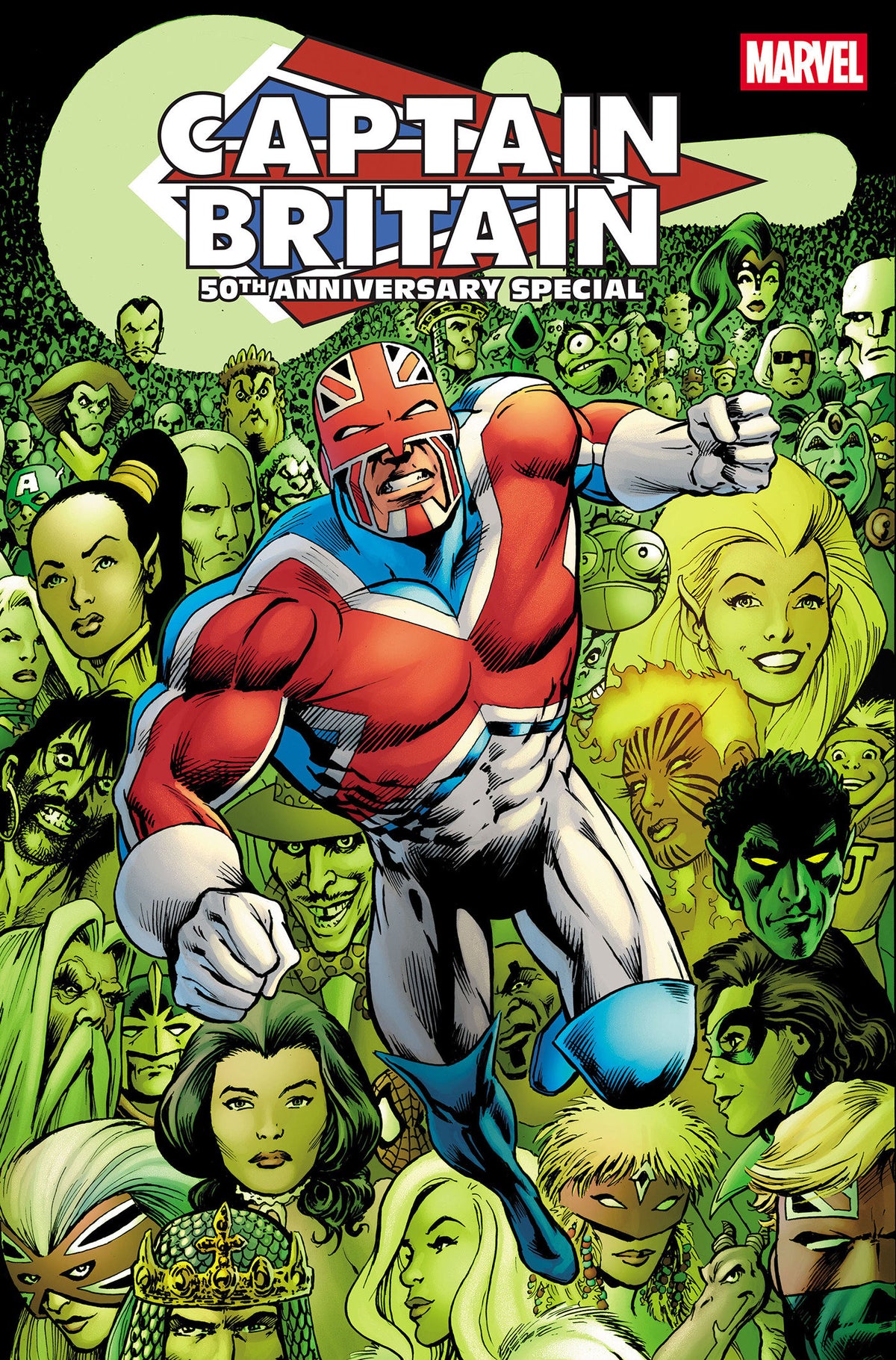 Captain Britain 50th Anniversary Special #01