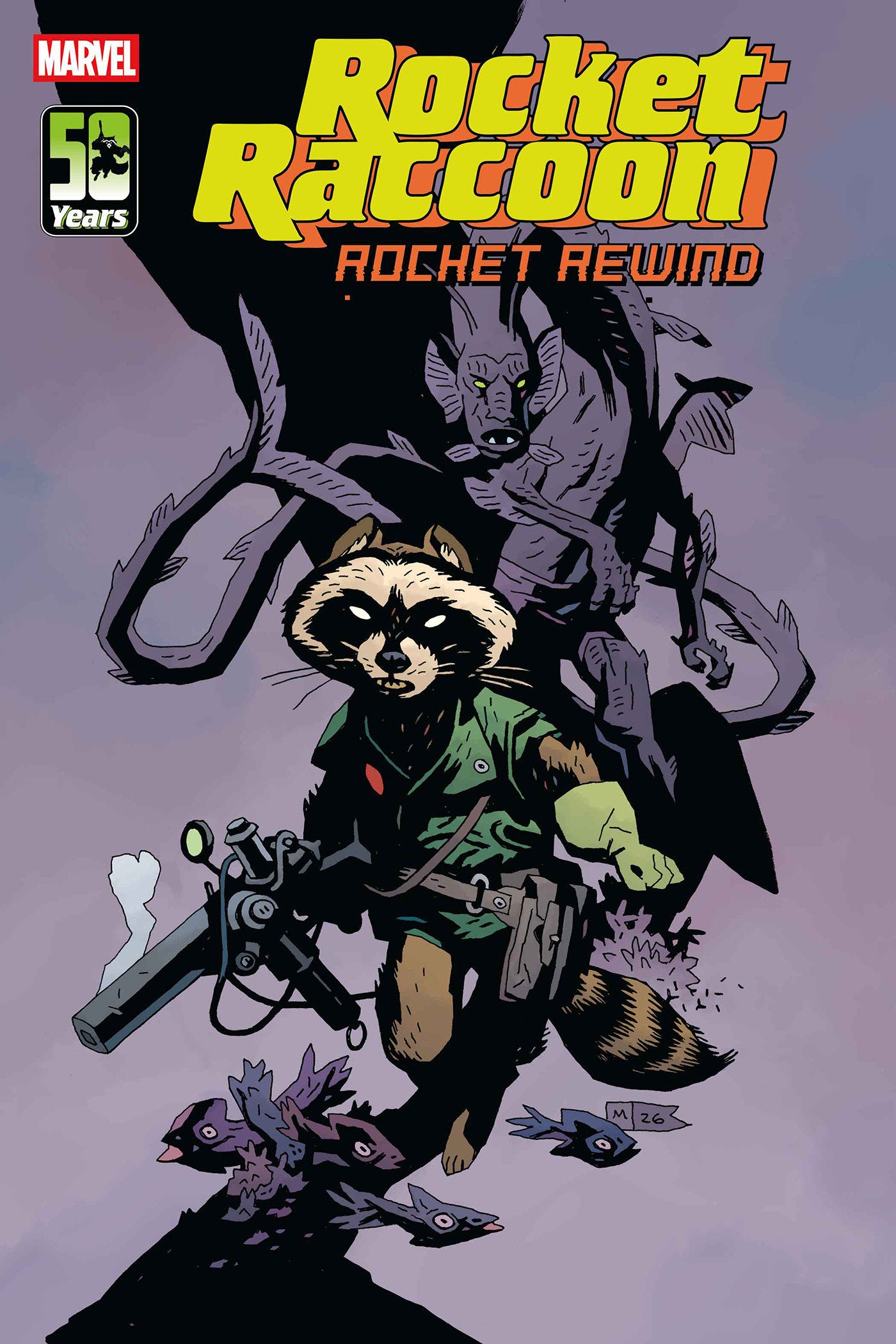 Rocket Raccoon: Rocket Rewind #01 (Mike Mignola Variant)