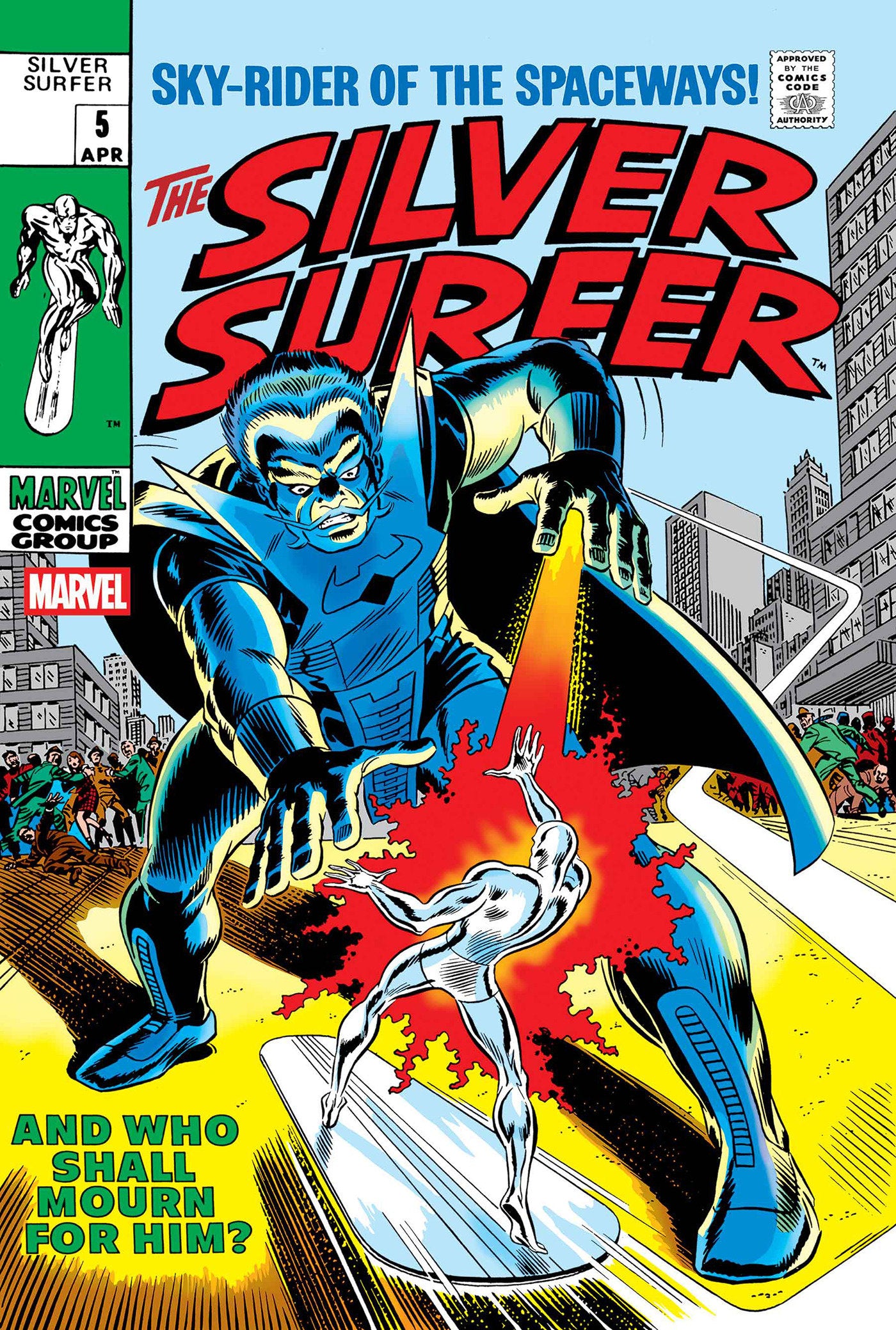 Silver Surfer [1968] #05 [Facsimile Edition Foil]
