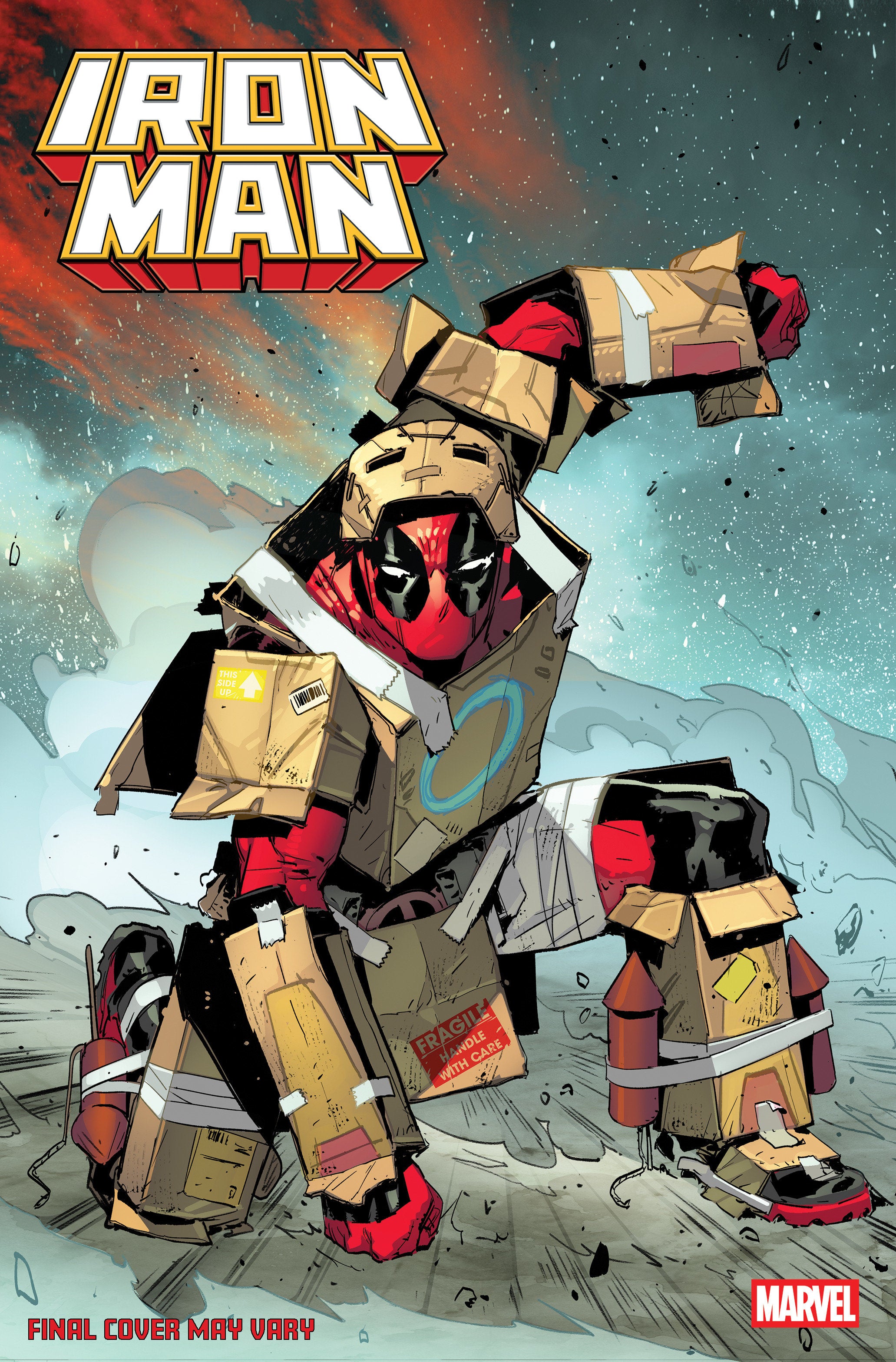 Iron Man [2026] #03 (Matteo Lolli April Pool's Day Variant)