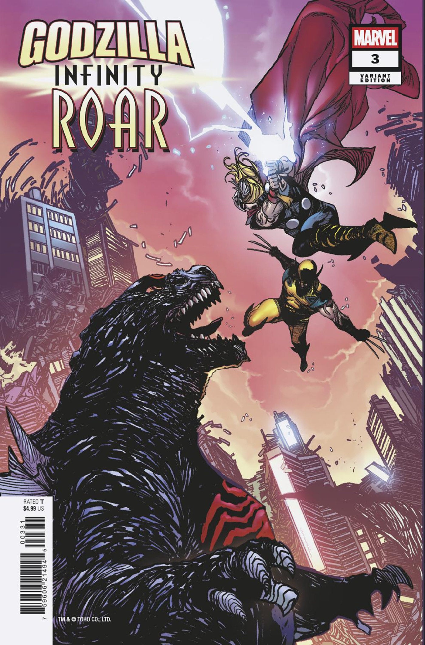 Godzilla: Infinity Roar #03 (Von Randal Variant)