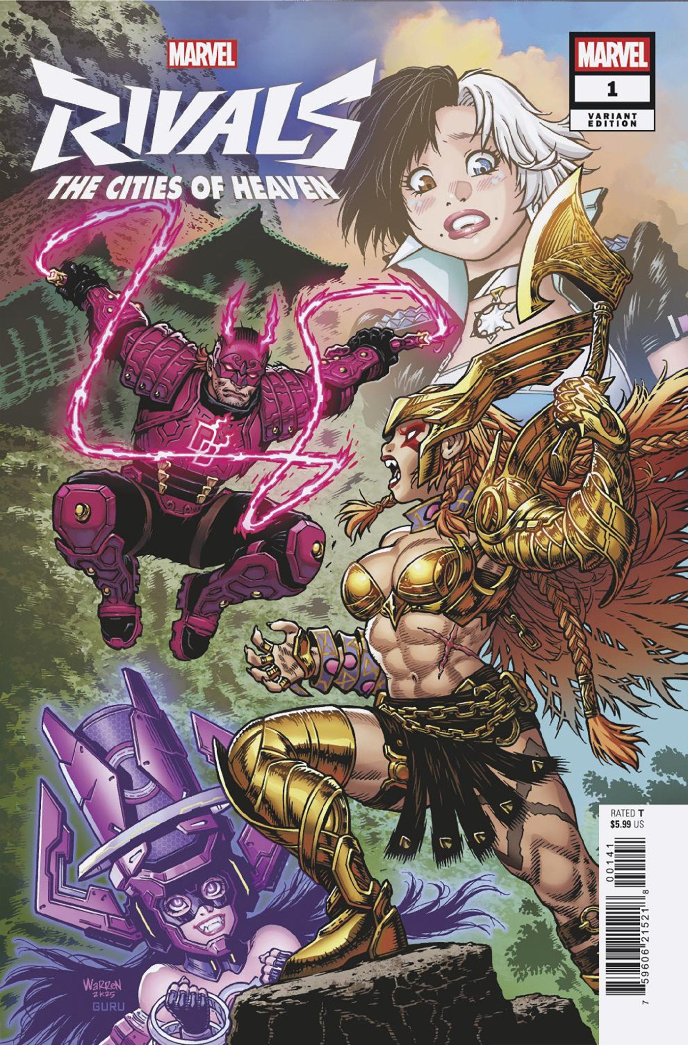 Marvel Rivals: The Cities Of Heaven #01 (Adam Warren Variant)
